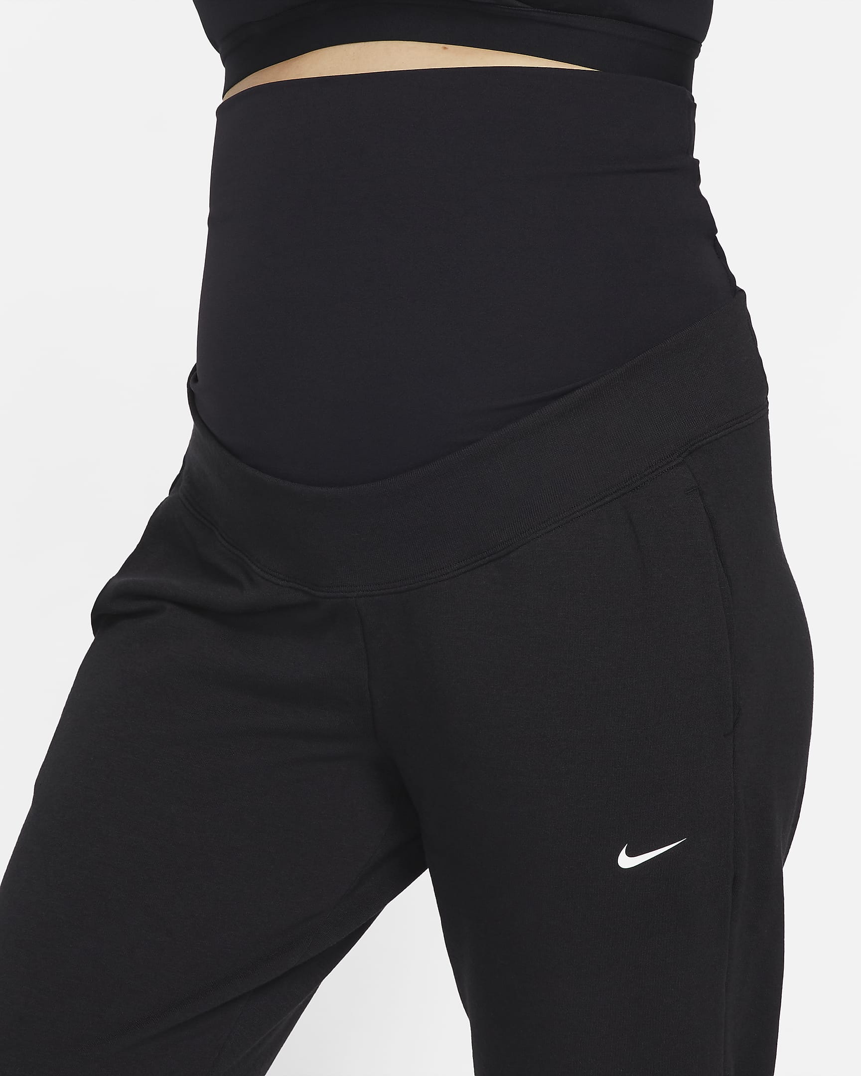 Nike One (M) women's French terry trousers (maternity). Nike IN