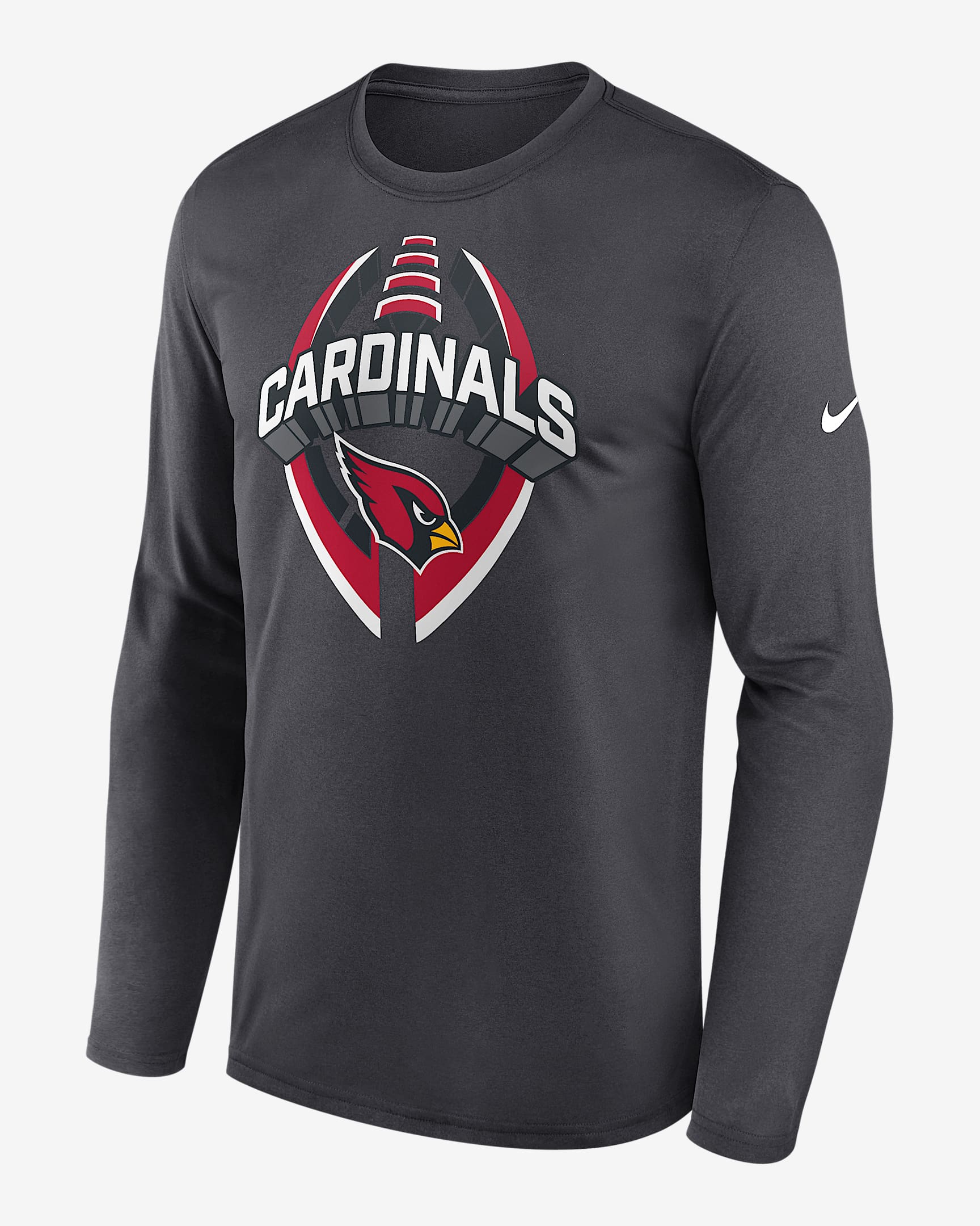 Arizona Cardinals Legend Icon Men's Nike Dri-FIT NFL Long-Sleeve T-Shirt - Anthracite