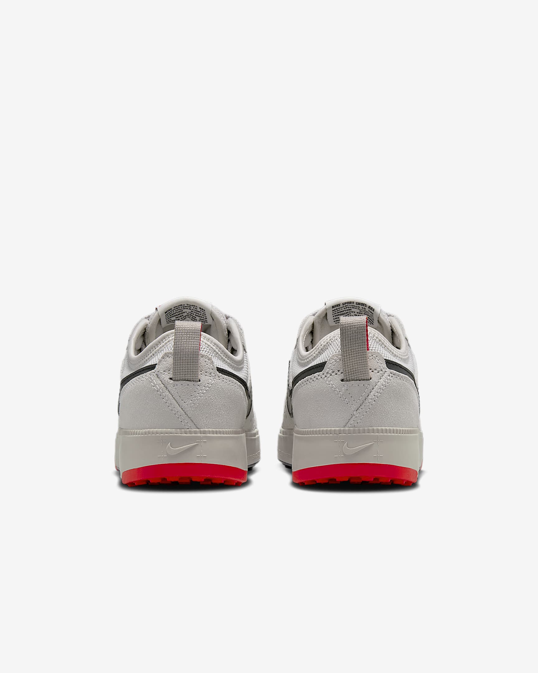 Nike C1TY Older Kids' Shoes - College Grey/Vast Grey/Fire Red/Black