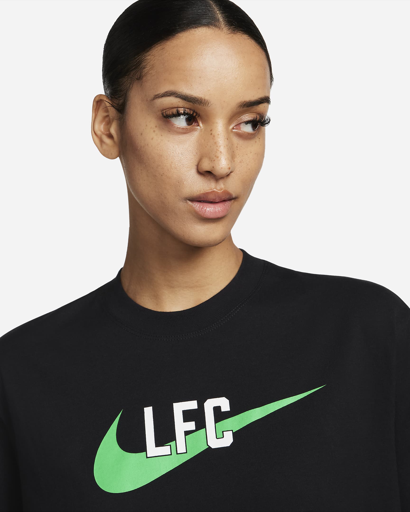 Liverpool F.c. Swoosh Women's Nike Football T-shirt. Nike Bg