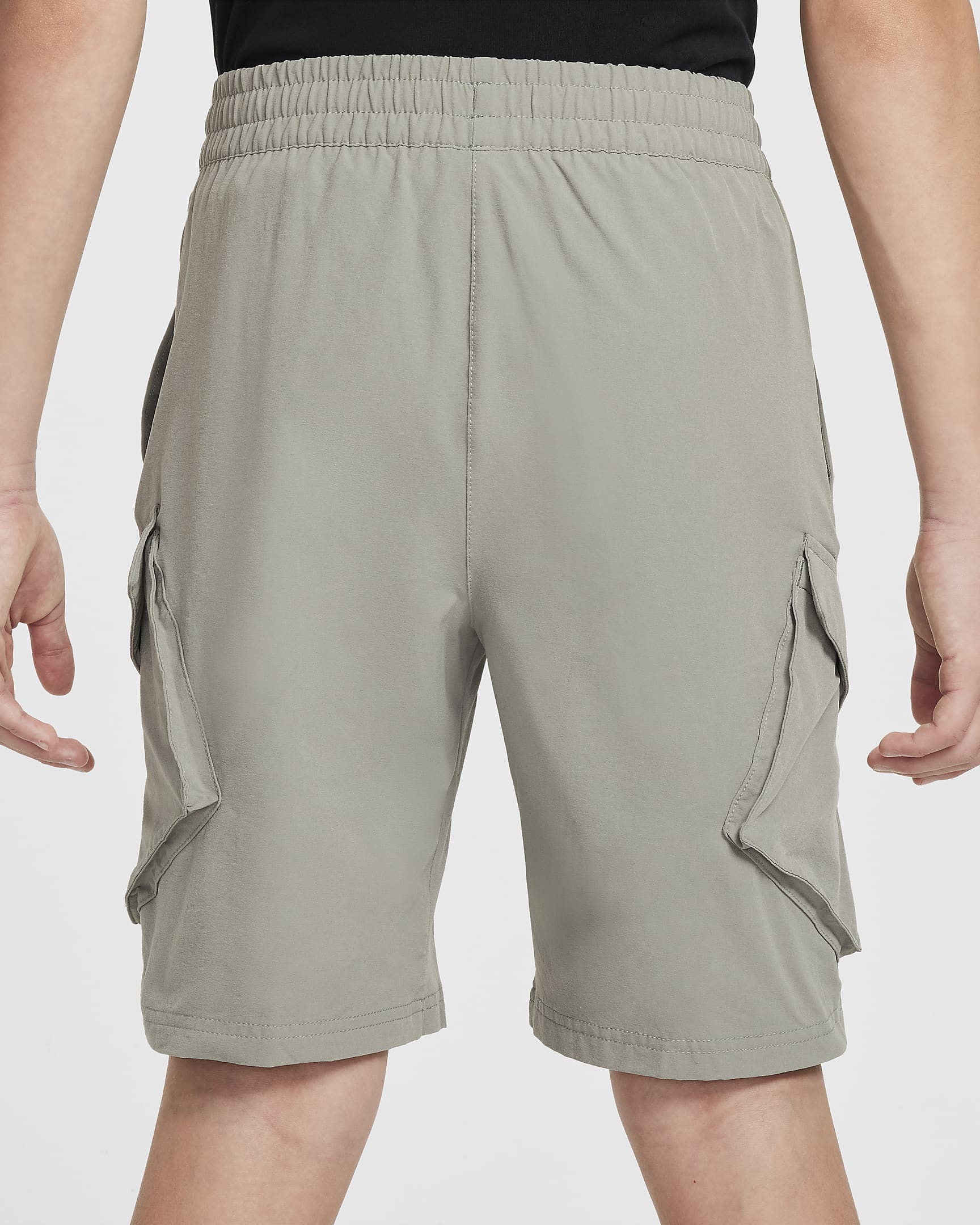 Nike Sportswear City Utility Older Kids' Cargo Shorts - Dark Stucco/Black