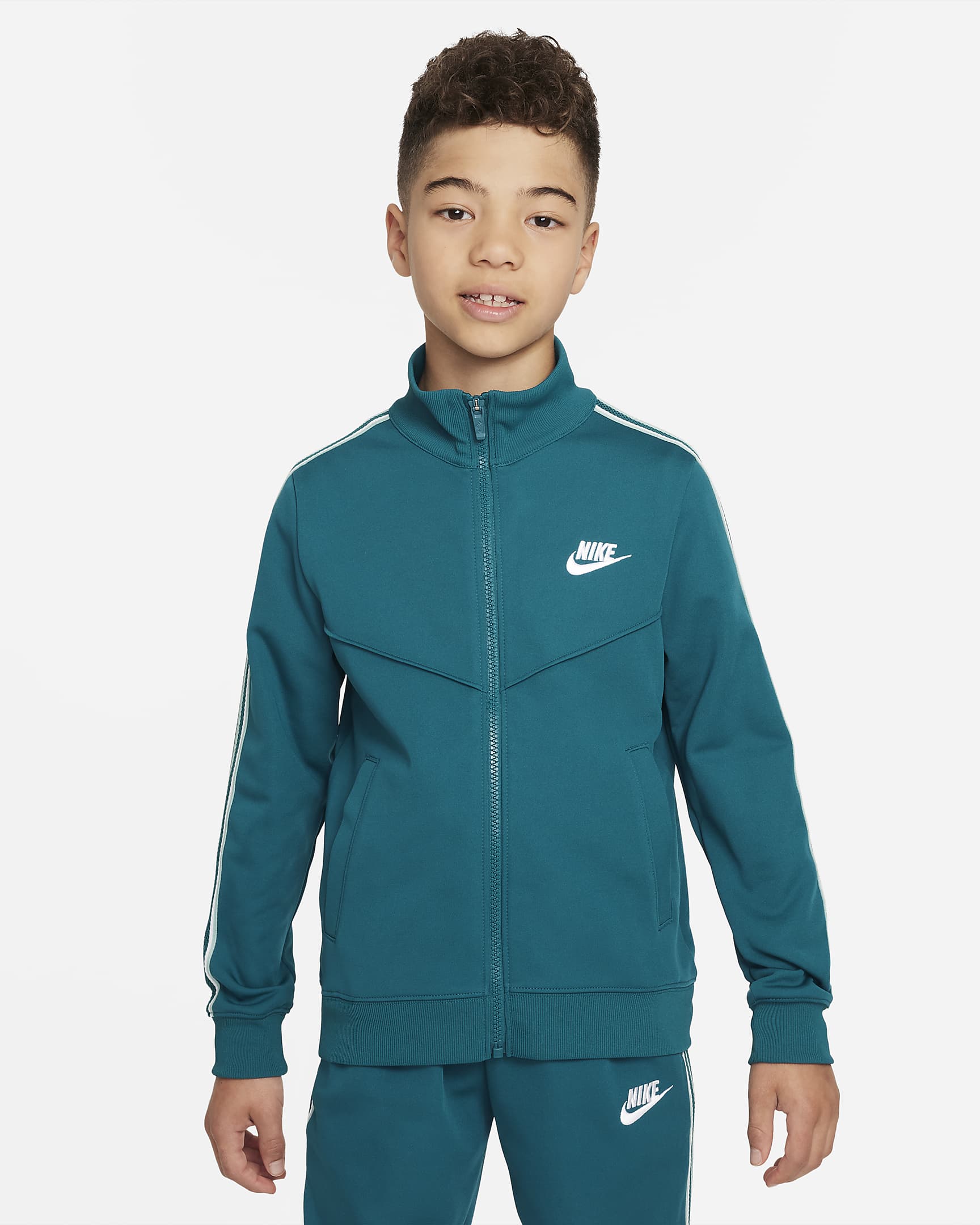 Survêtement Nike Sportswear pour ado - Geode Teal/Blanc