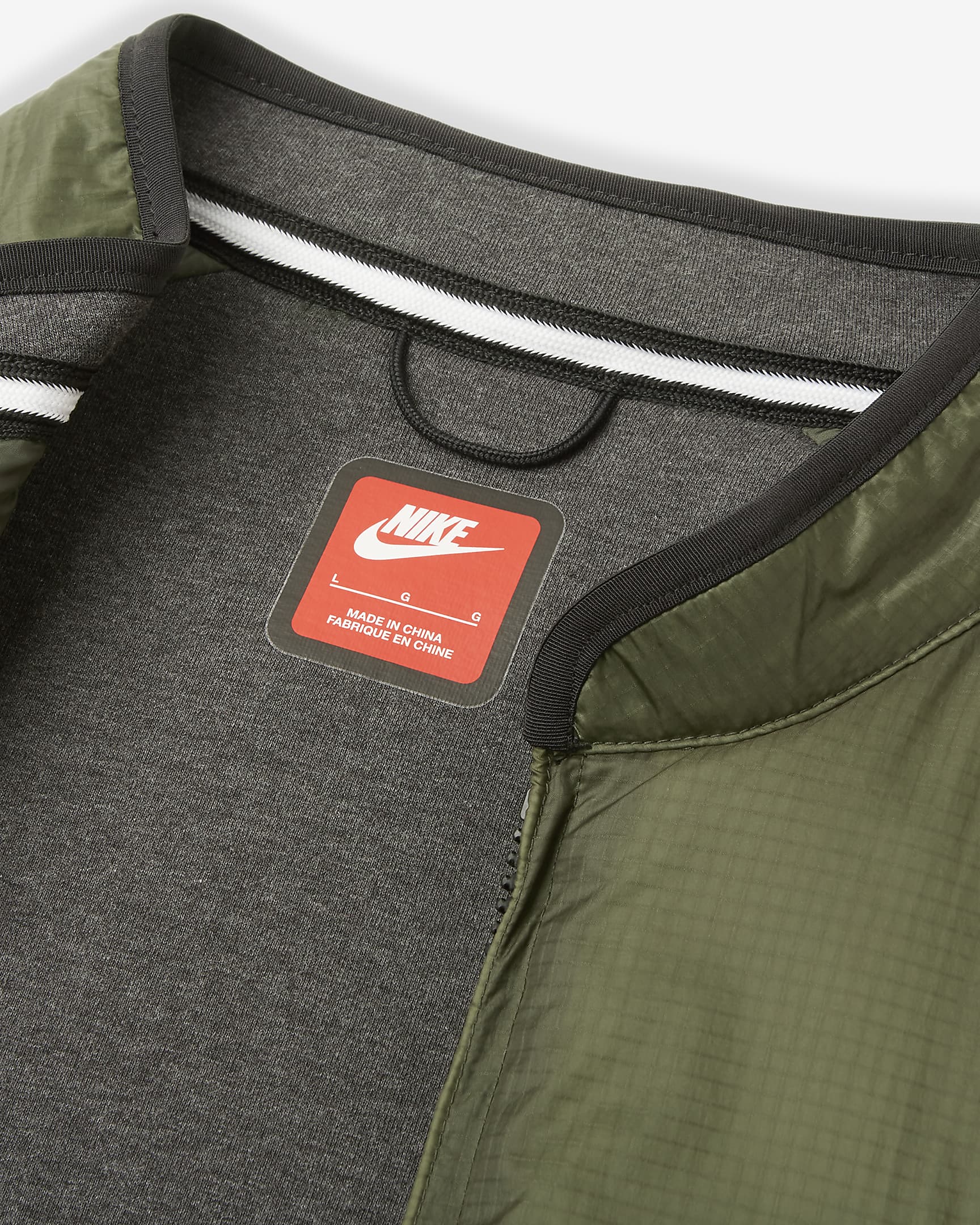 Nike Sportswear Tech Men's Therma-FIT Loose Insulated Jacket - Cargo Khaki/Black