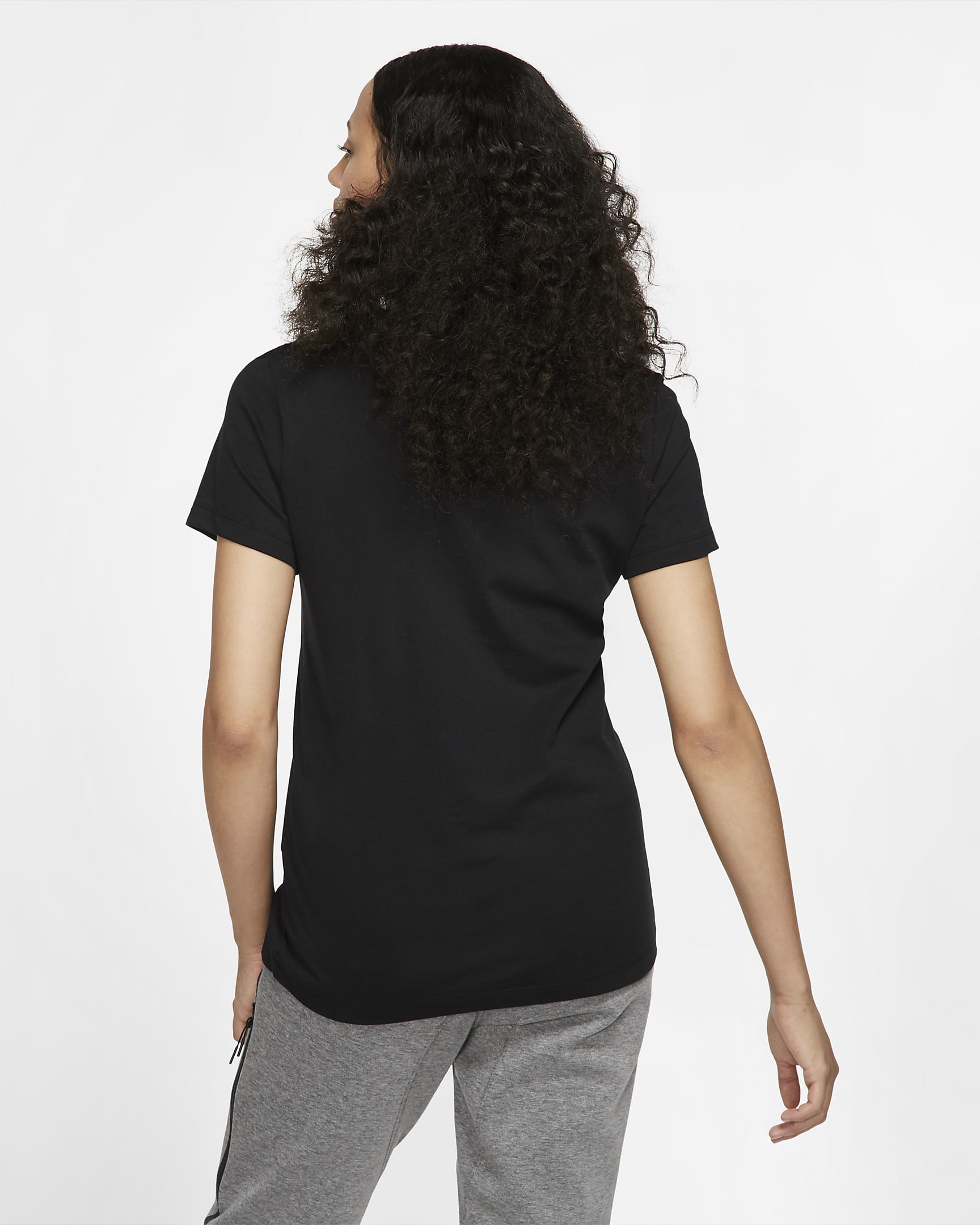 T-shirt Nike Sportswear Essential - Svart/Vit