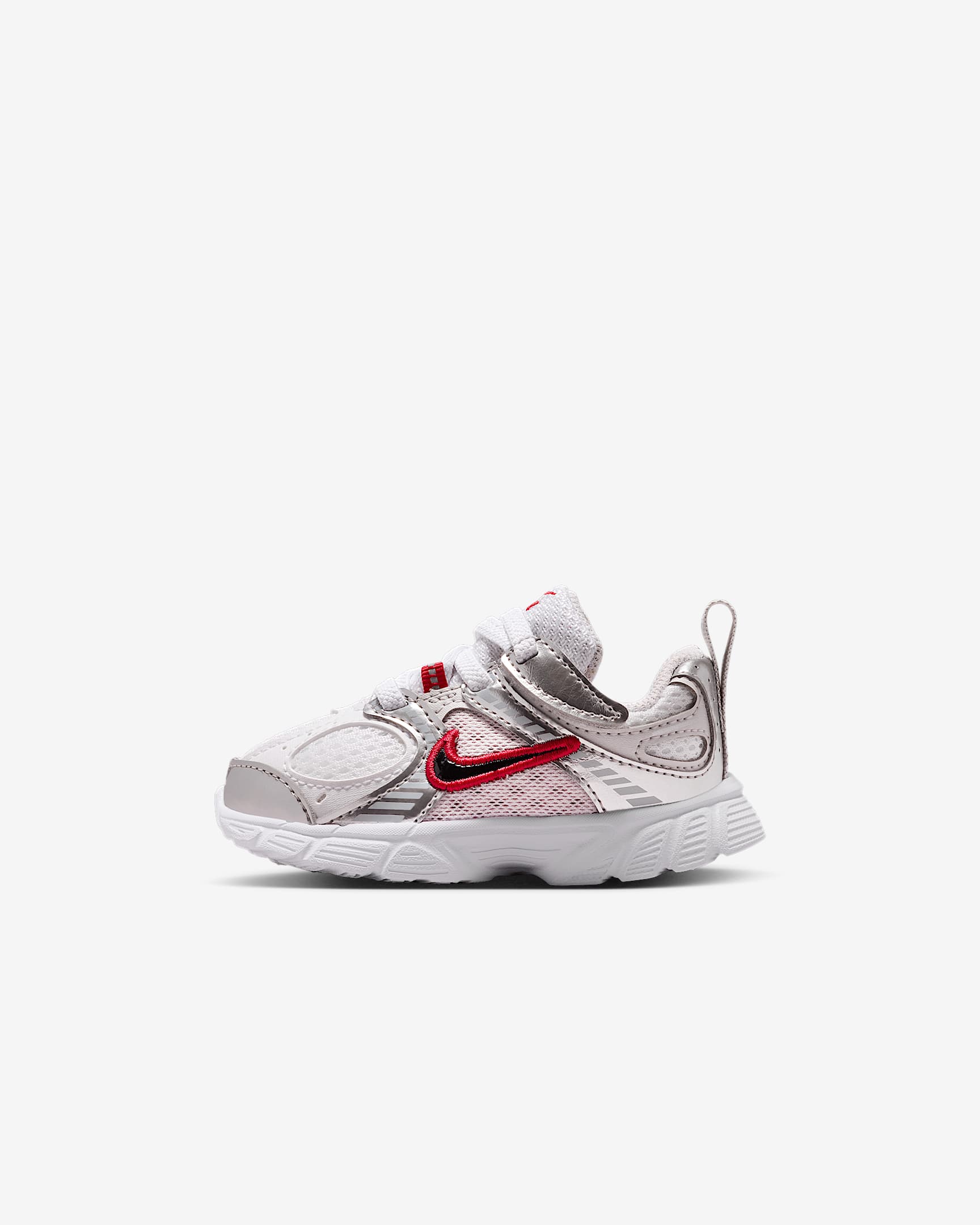 Nike V5 RNR Baby/Toddler Shoes - White/Gym Red/Vast Grey/Black