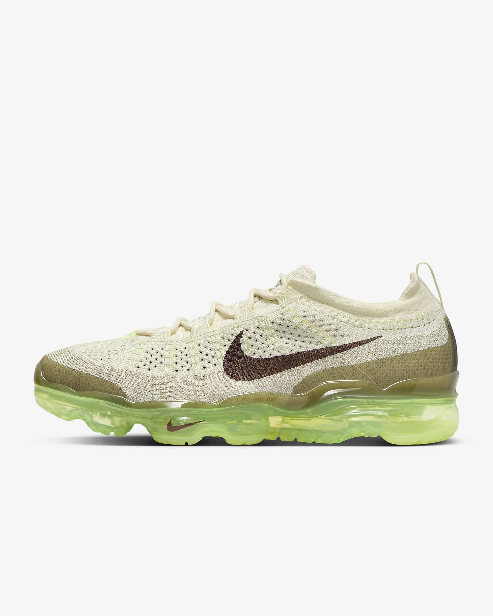 Nike Air VaporMax 2023 Flyknit Men's Shoes - Coconut Milk/Neutral Olive/Coconut Milk/Earth