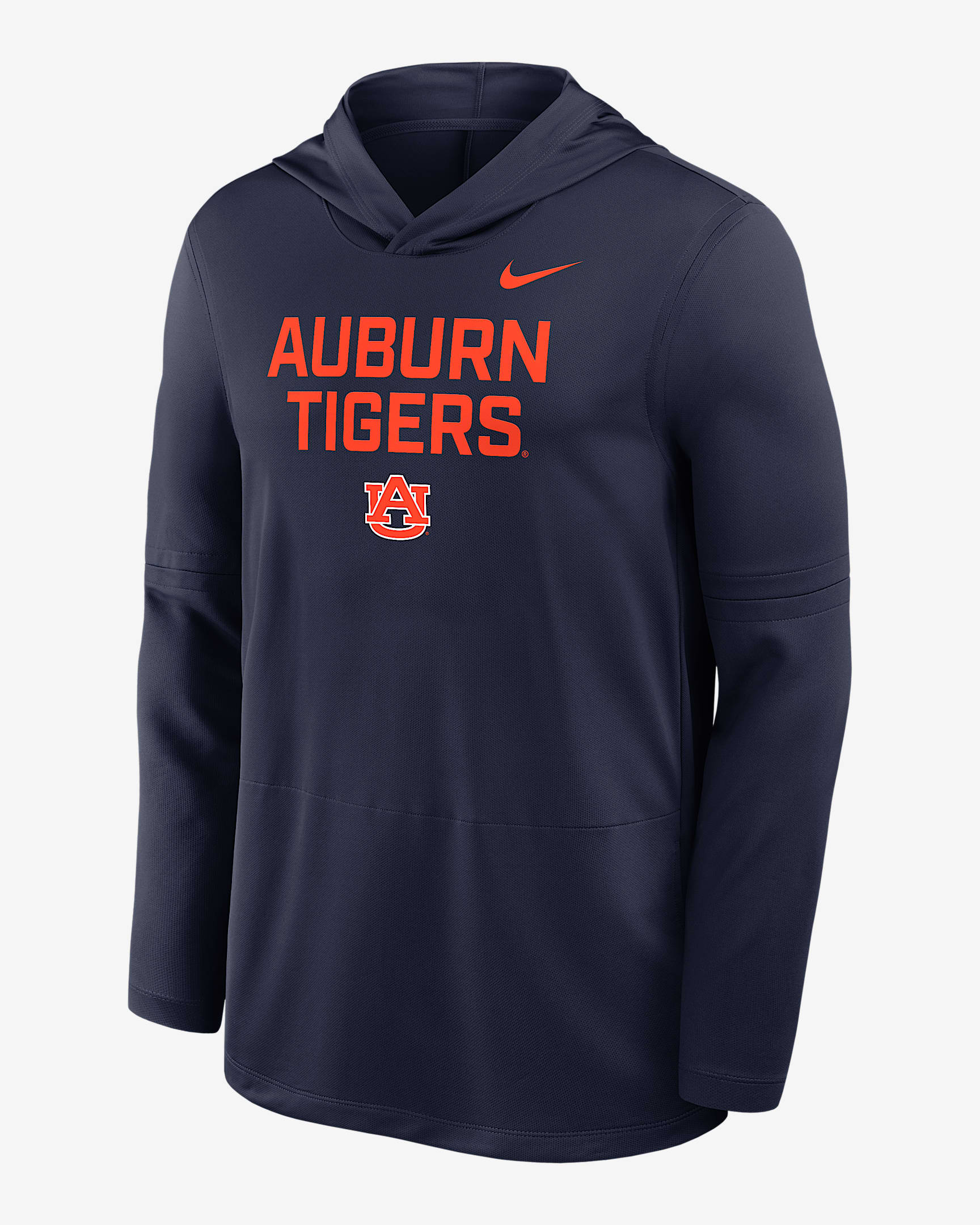 Auburn Sideline Men's Nike Dri-FIT College Long-Sleeve Hooded Top - Navy
