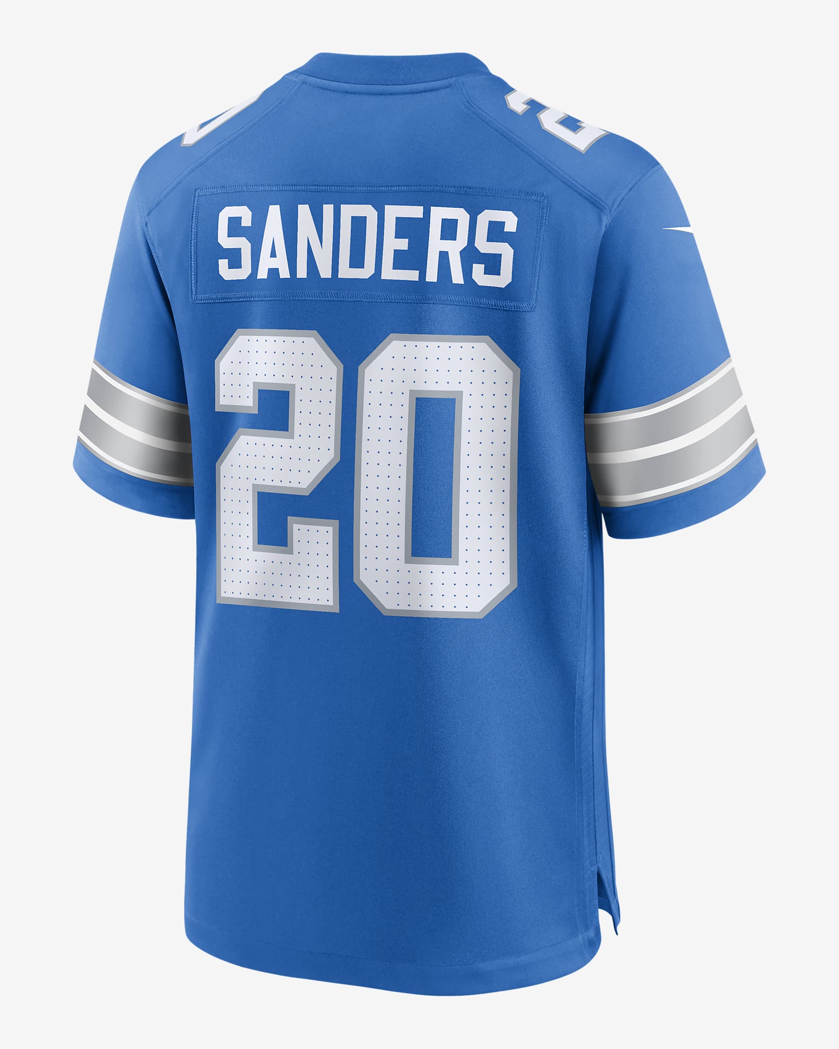 Barry Sanders Detroit Lions Men's Nike NFL Game Football Jersey - Blue