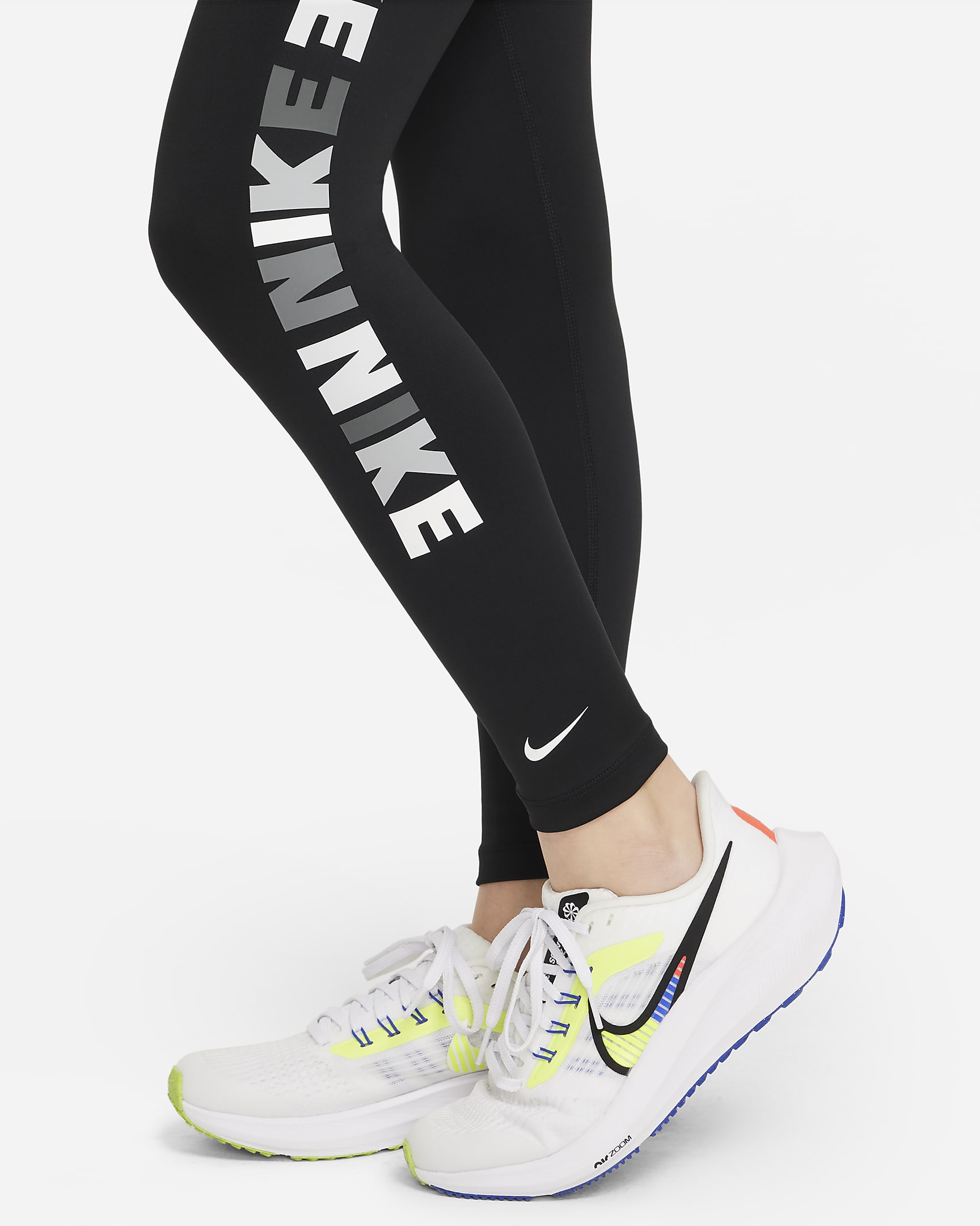 Nike Dri-FIT One Big Kids' (Girls') Leggings. Nike JP