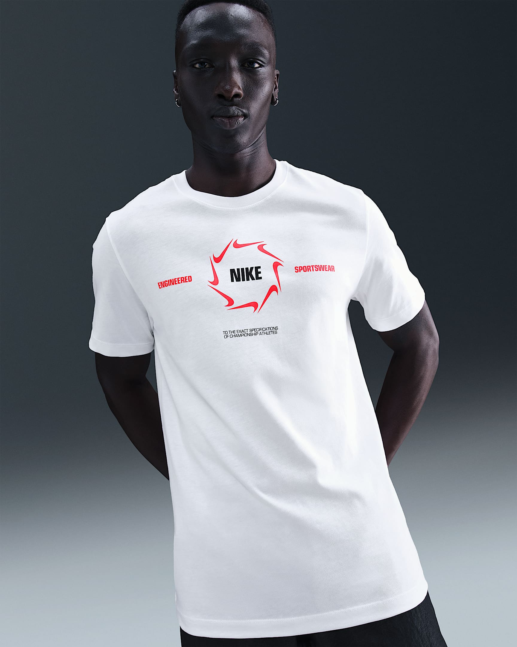 Nike Sportswear Men's T-Shirt - White/Black