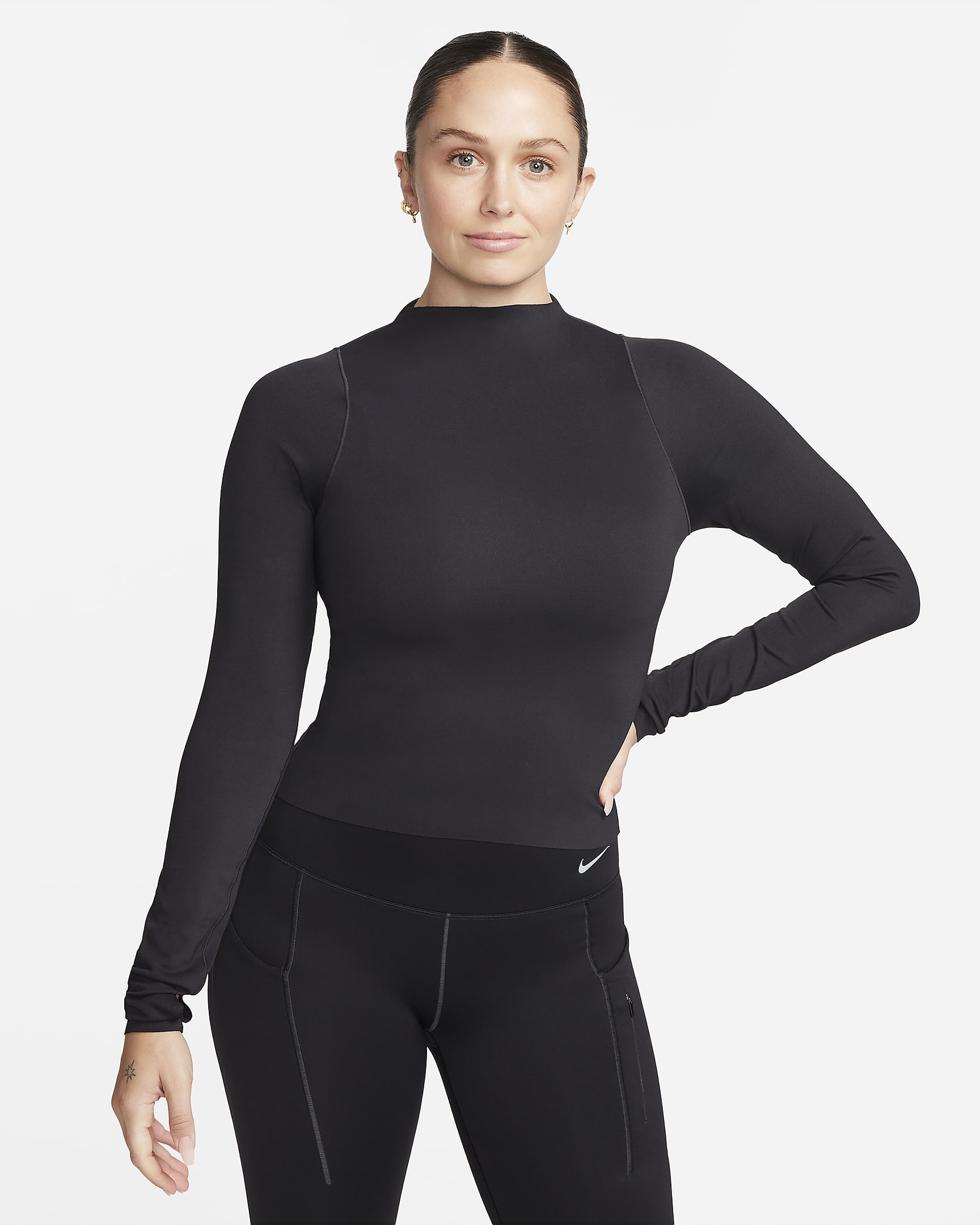 Nike Zenvy Women's Dri-FIT Long-Sleeve Top. Nike UK