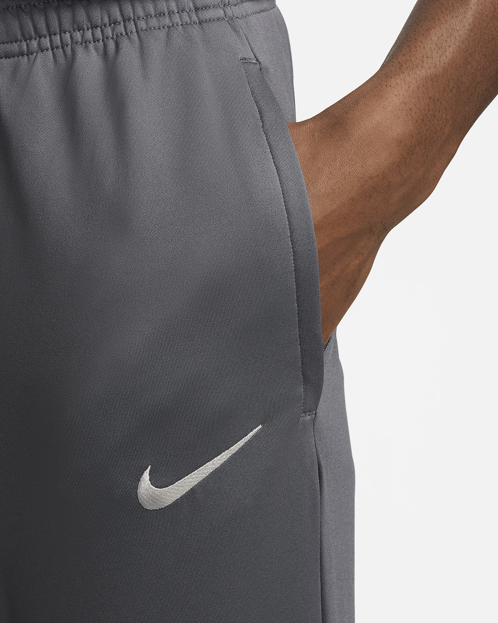 Tottenham Hotspur Strike Nike Dri-FIT strikket fotballbukse til herre - Dark Grey/Polar/Grey Fog