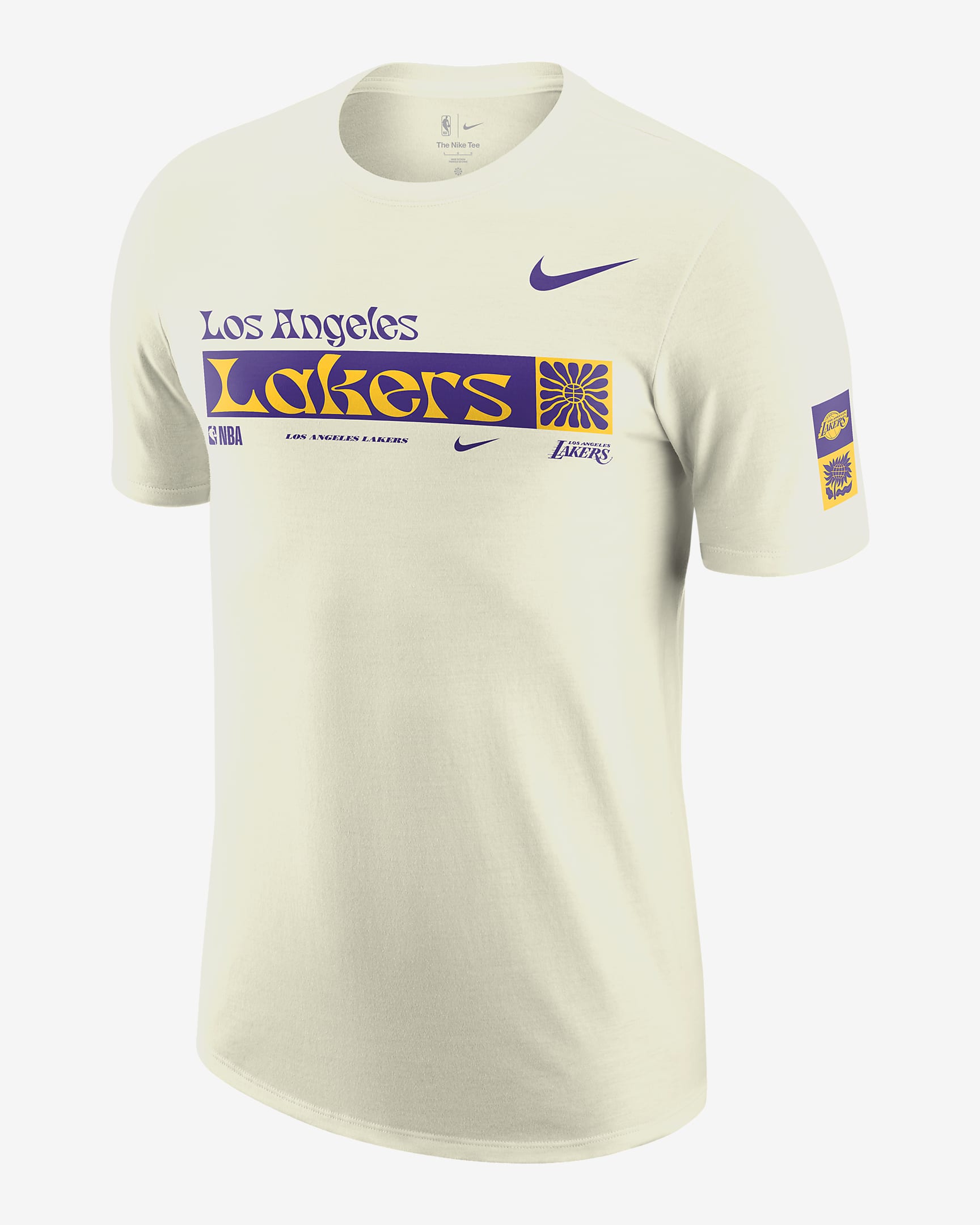 T-shirt Nike NBA Los Angeles Lakers Essential pour homme - Pure