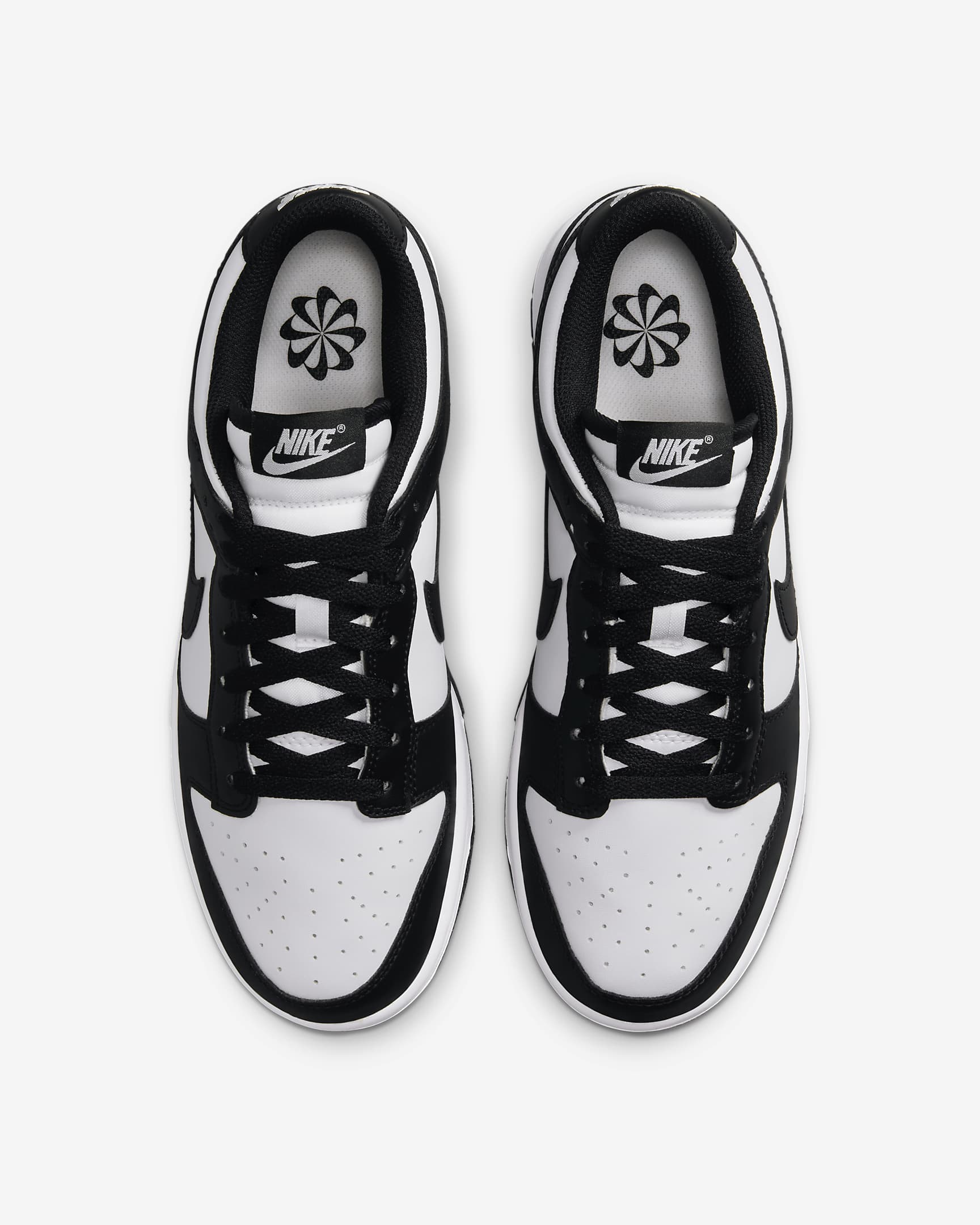 Nike Dunk Low Women's Shoes - White/Black