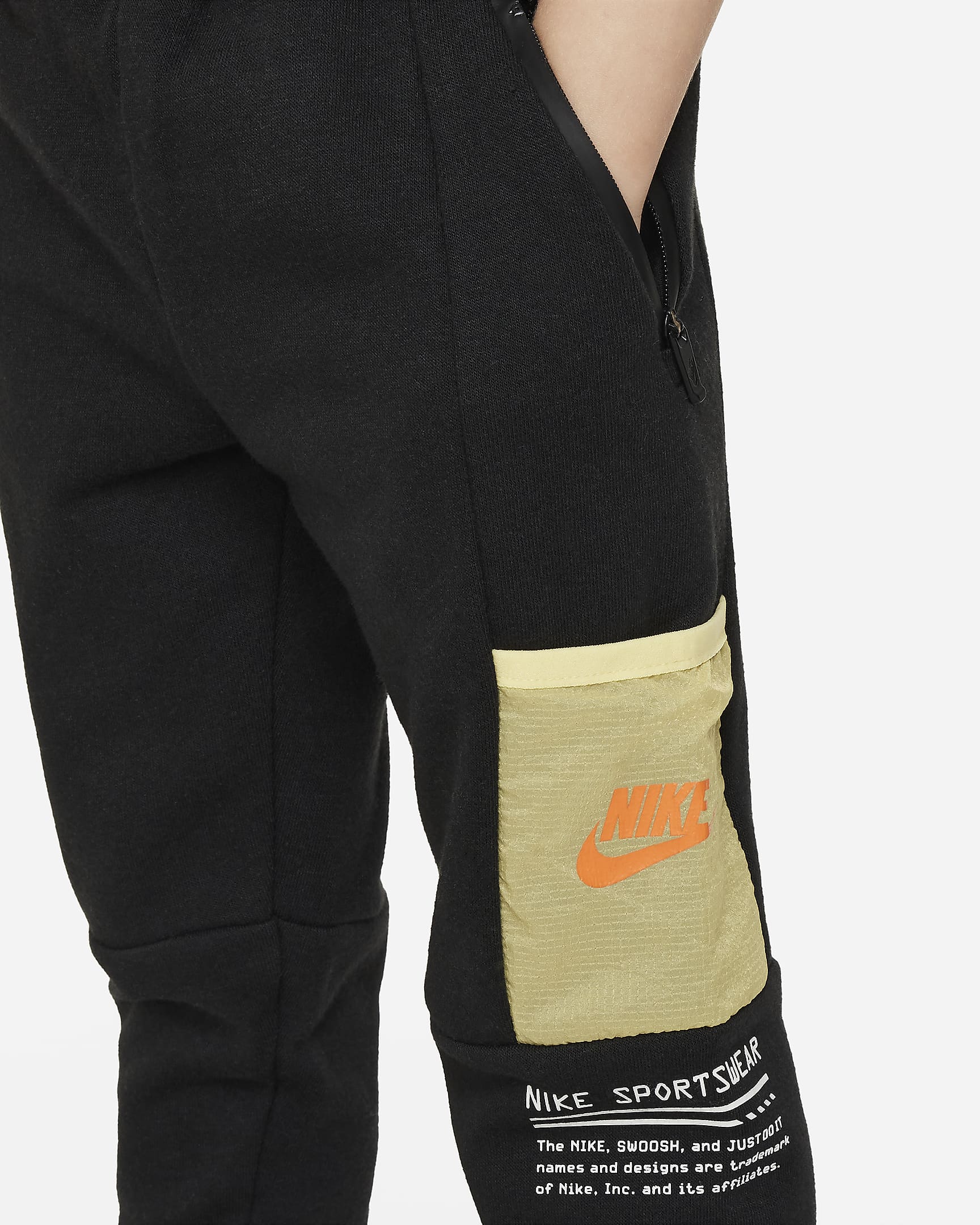 Nike Sportswear Paint Your Future Toddler French Terry Pants - Black