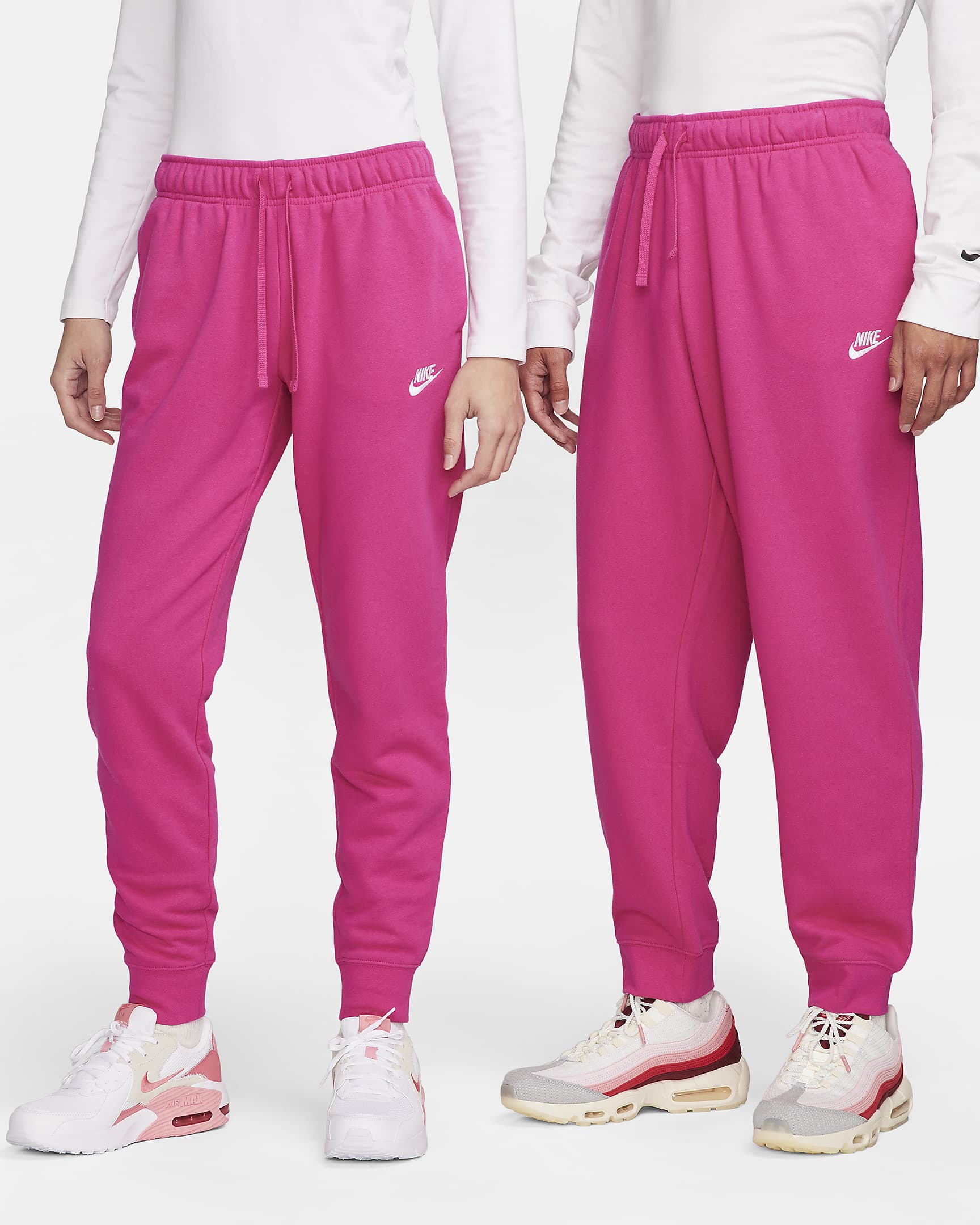 Nike Sportswear Club Fleece Womens Mid Rise Joggers Nike Lu