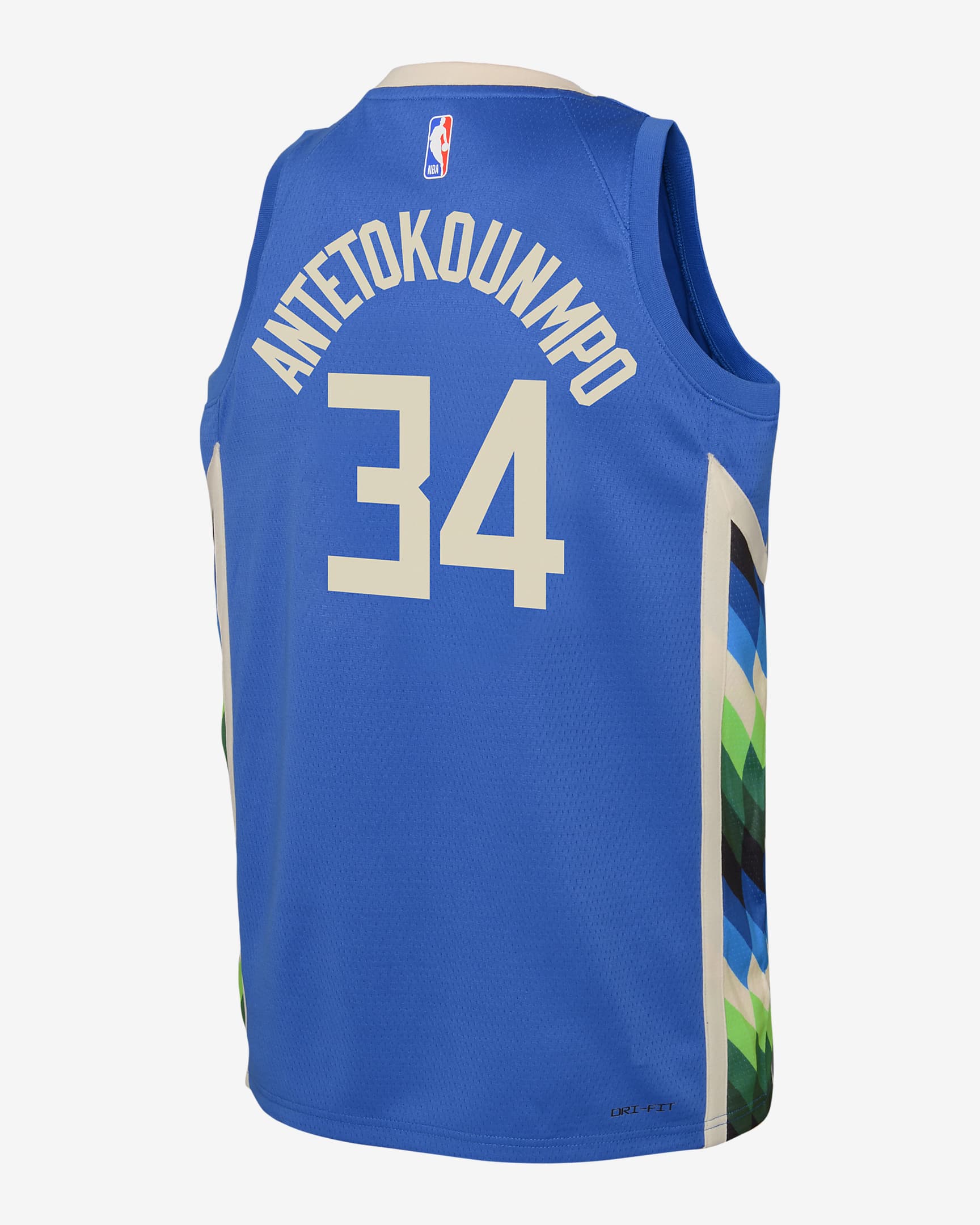 Giannis Antetokounmpo Milwaukee Bucks City Edition Older Kids' Nike Dri ...