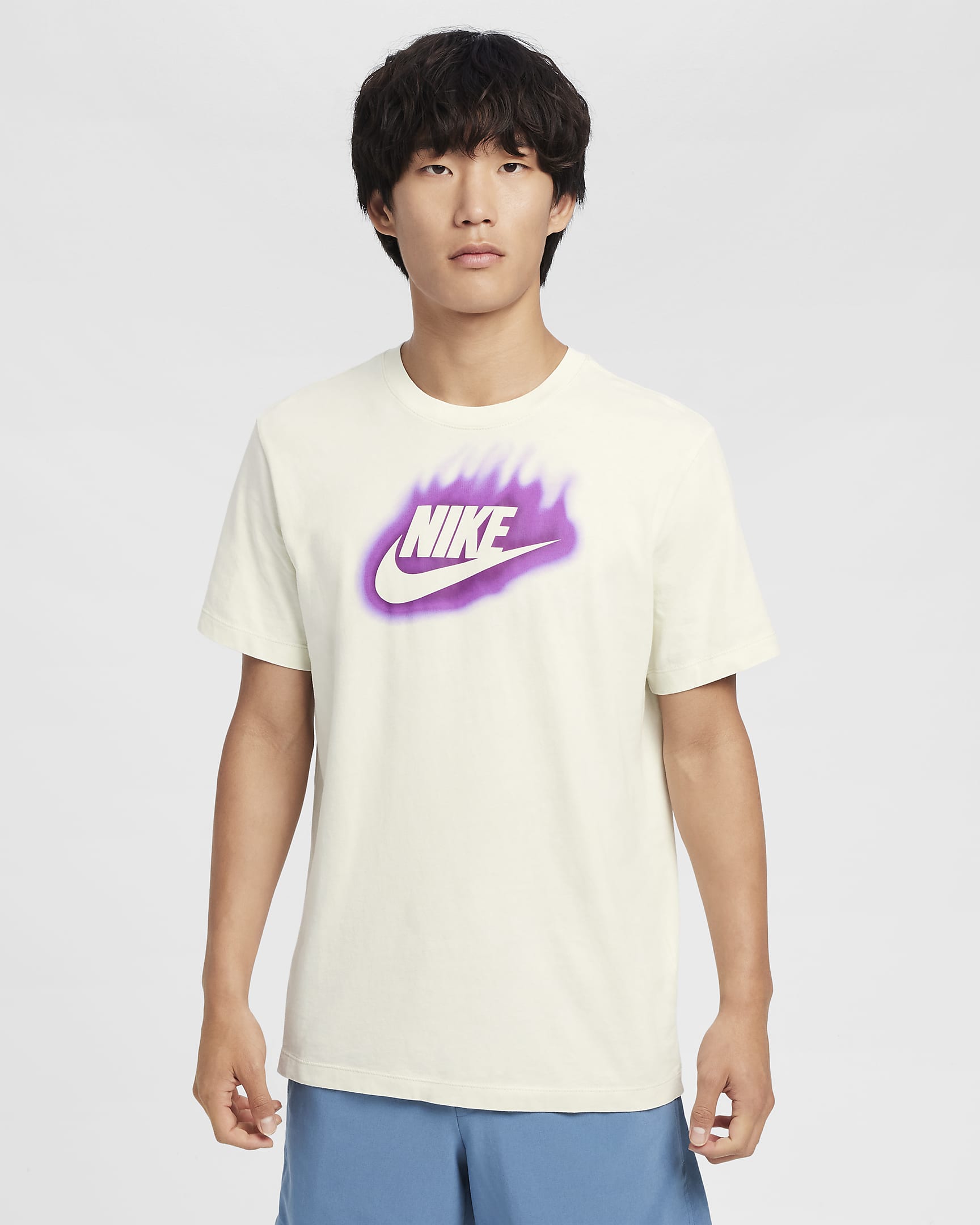 Nike Men's Running T-Shirt - Sea Glass