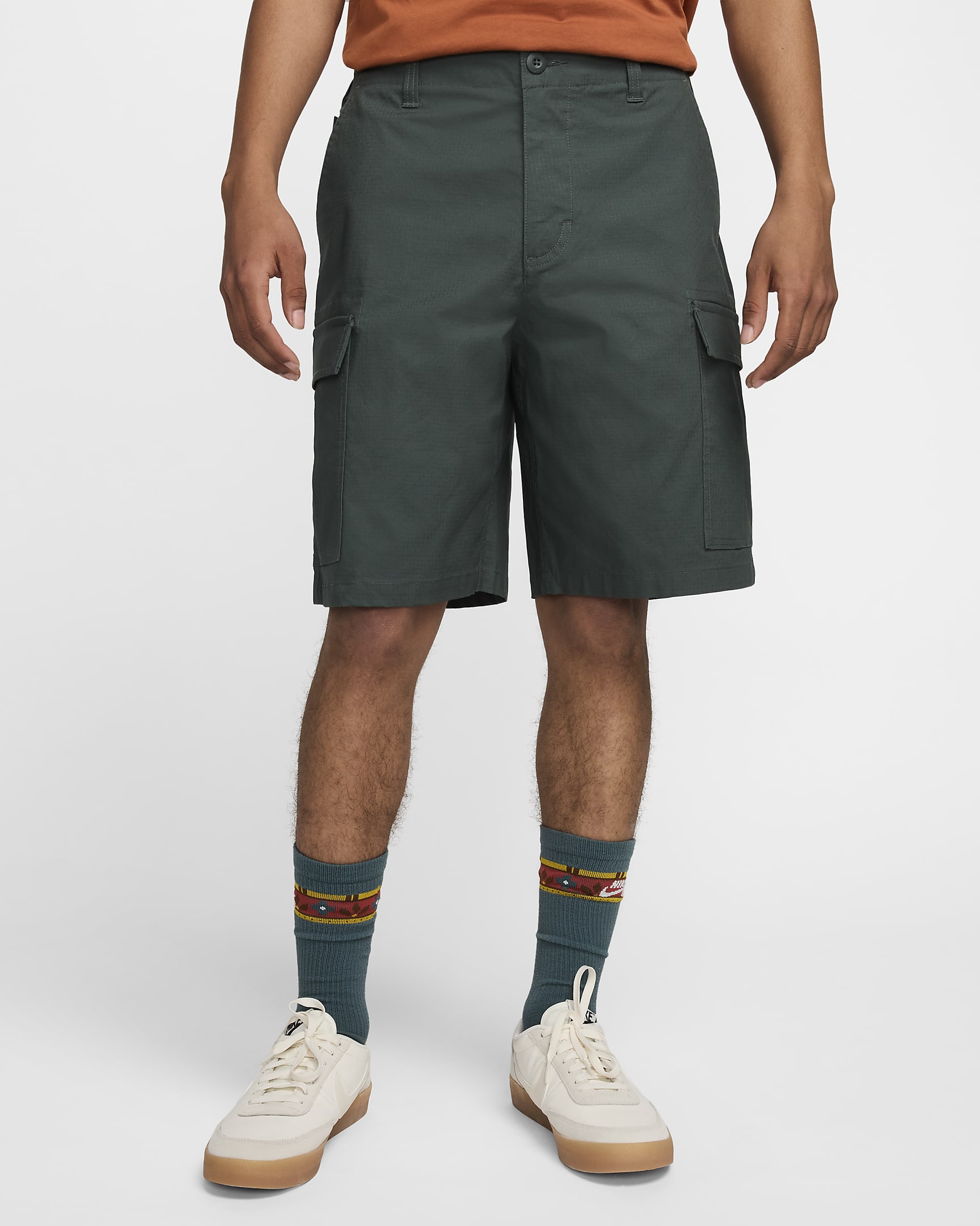 Nike SB Kearny Men's Cargo Skate Shorts - Vintage Green