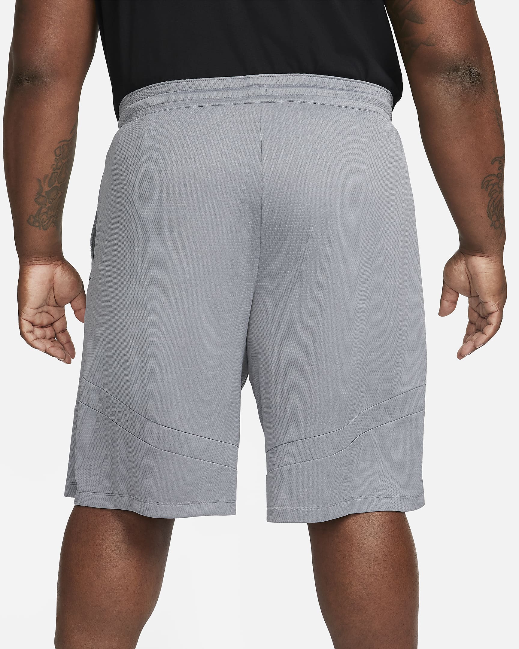 Nike Icon Men's Dri-FIT 28cm (approx.) Basketball Shorts - Cool Grey/Cool Grey/Black