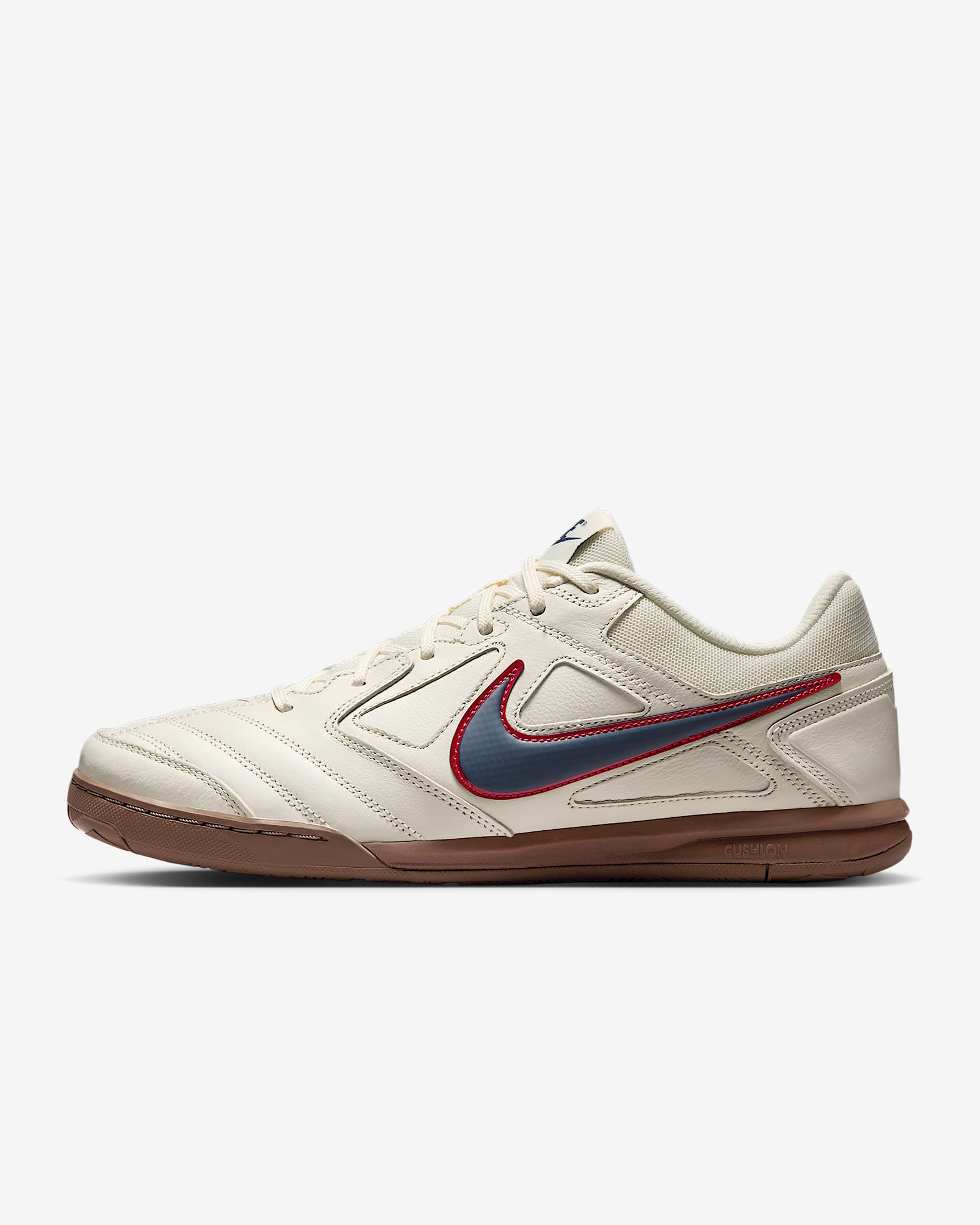 Tenis para hombre Nike Gato - Marfil pálido/Rojo universitario/Marrón oscuro goma/Trueno azul