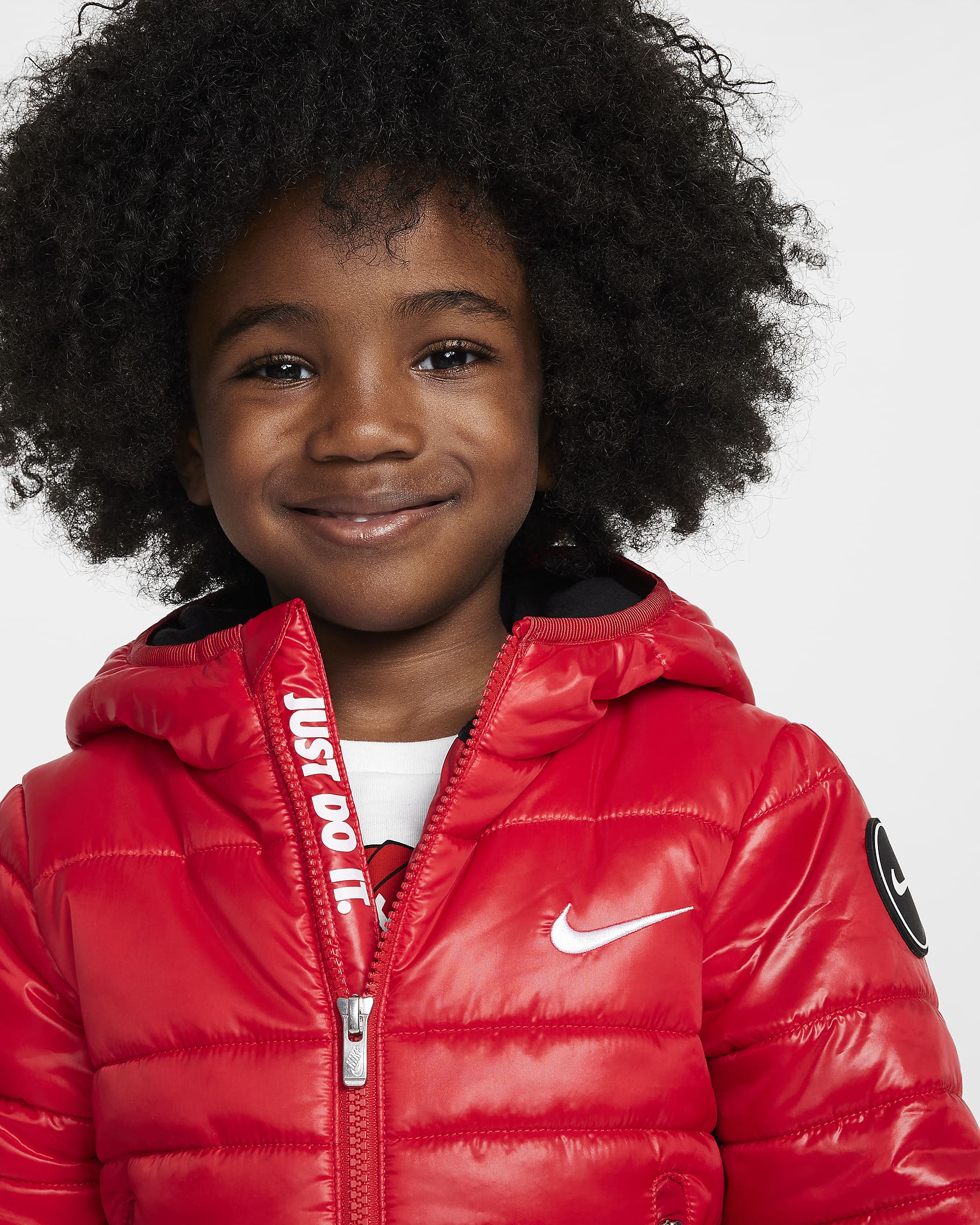 Nike Toddler Filled Quilted Jacket - University Red