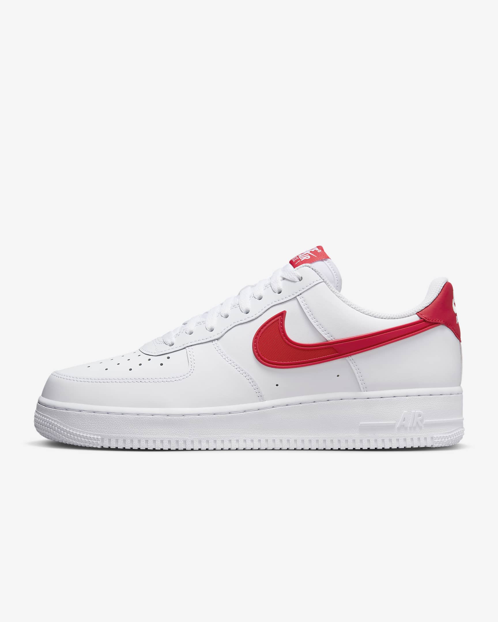 Nike Air Force 1 '07 férficipő - Fehér/Fekete/Fire Red