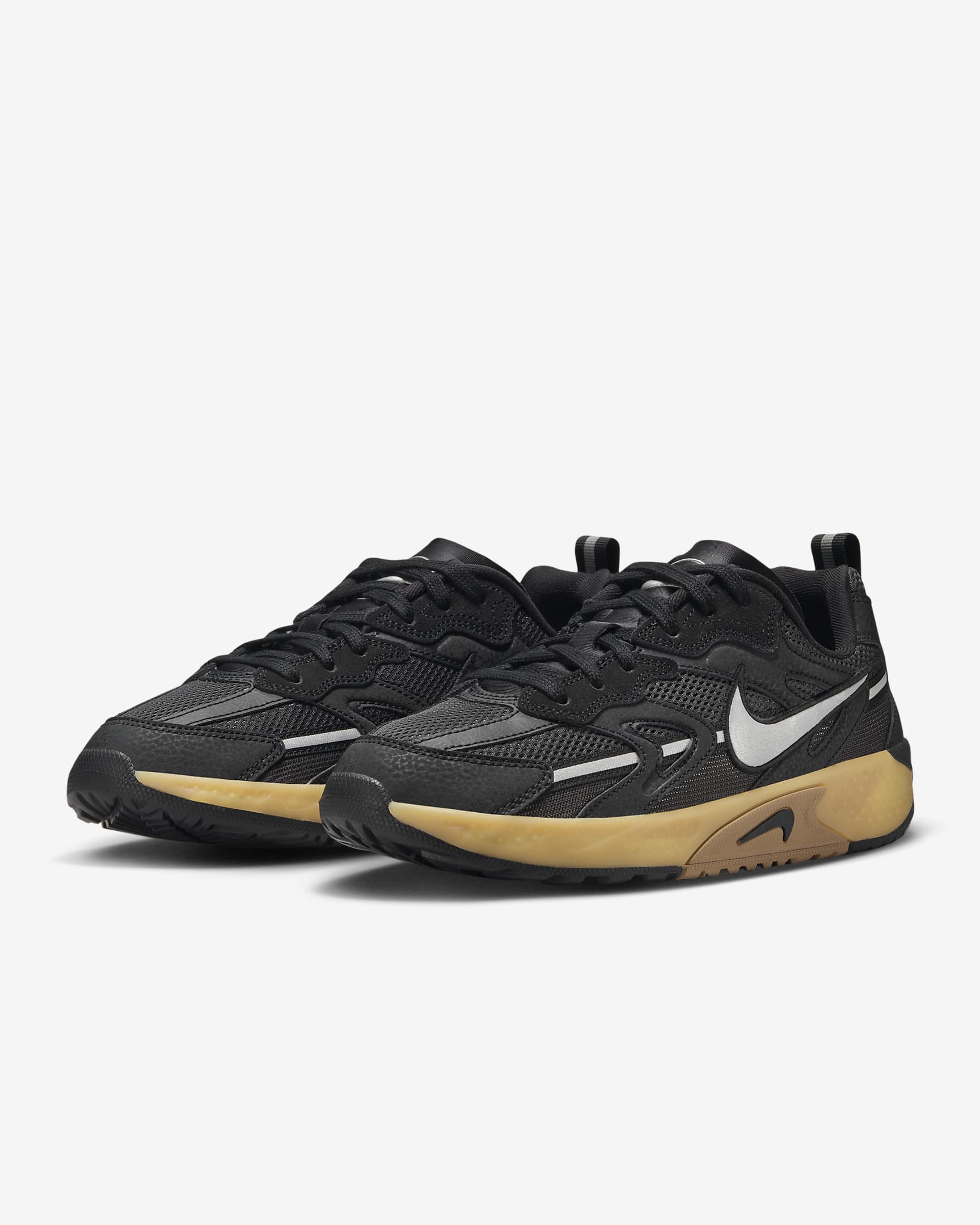 Nike JAM 女鞋 - 黑色/Gum Light Brown/Gum Medium Brown/Metallic Silver