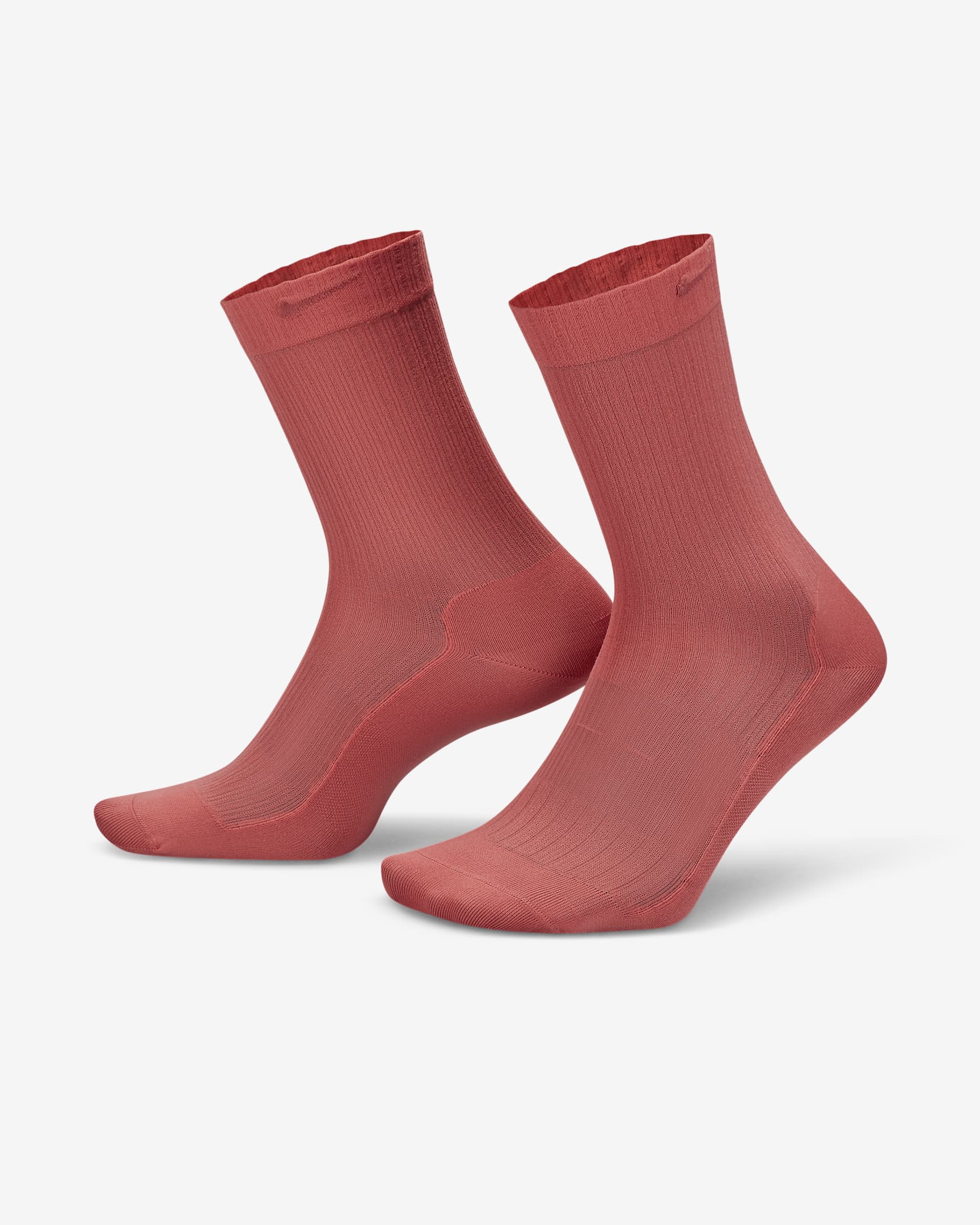 Nike Women's Sheer Crew Socks (1 Pair) - Adobe/Cedar