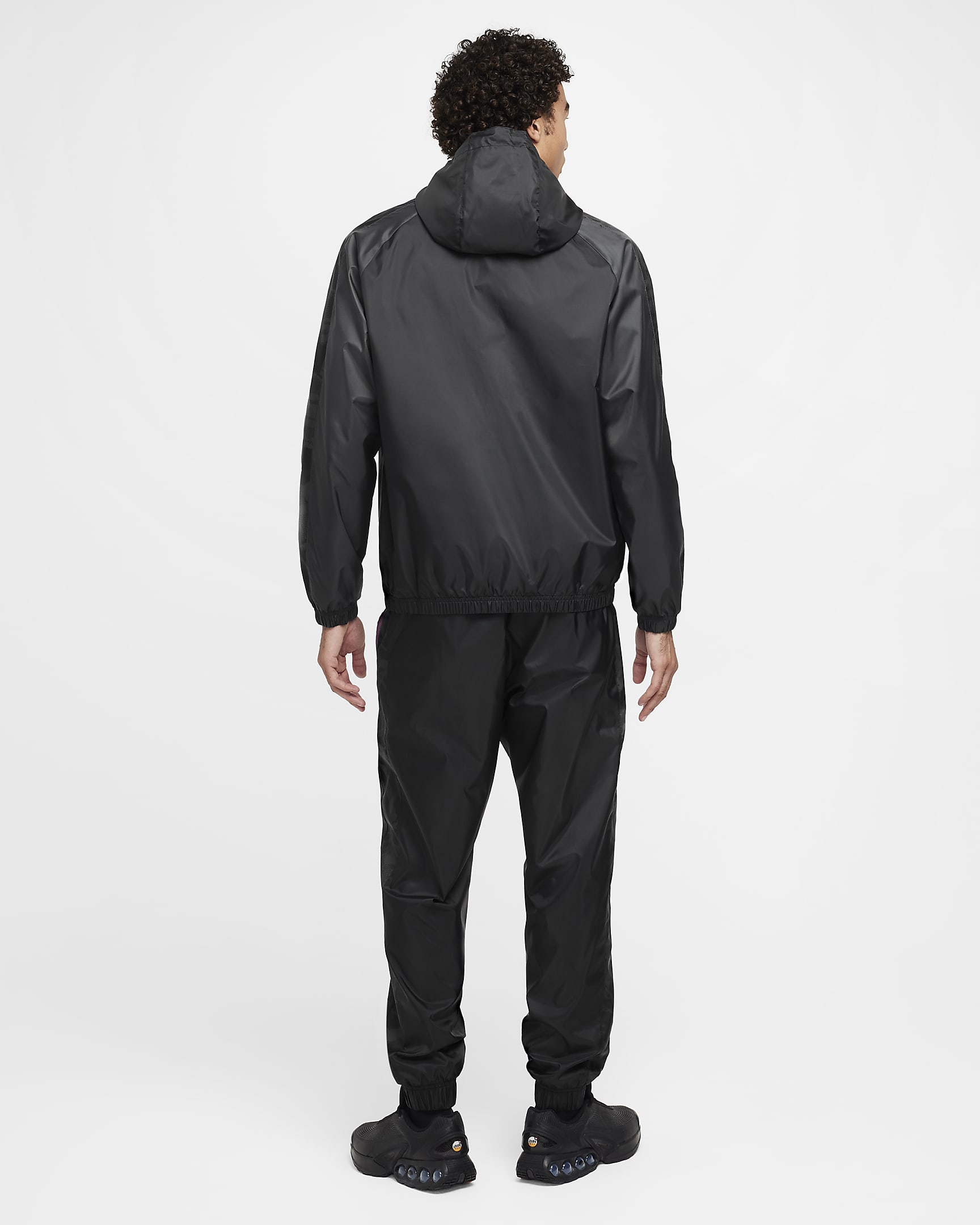 Survêtement tissé à capuche Nike Football Chelsea FC 3e tenue pour homme - Noir/Anthracite/Pink Prime