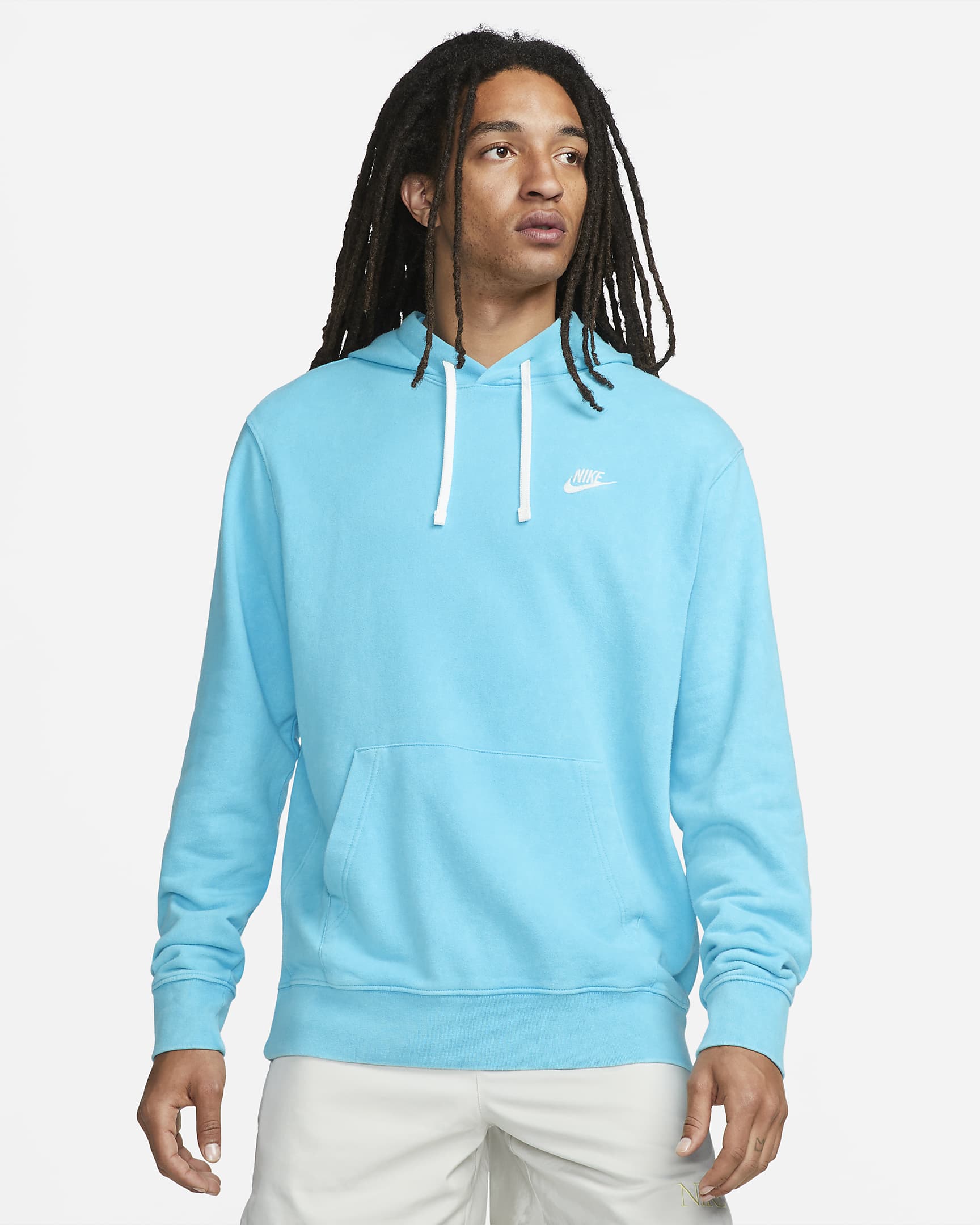 Nike Sportswear Club Men's French Terry Pullover Hoodie. Nike DK
