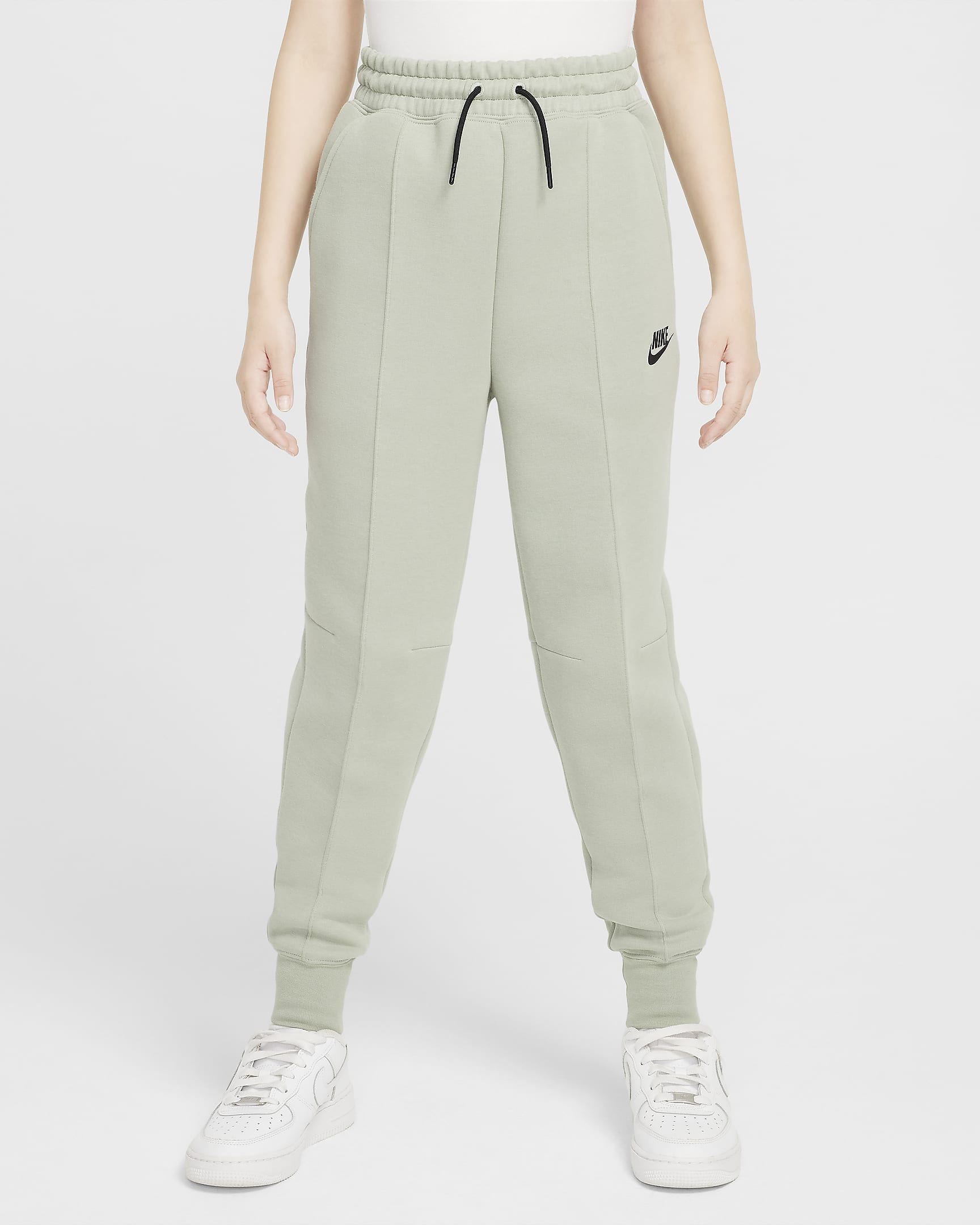 Nike Sportswear Tech Fleece joggingbroek voor meisjes - Jade Horizon/Zwart/Zwart