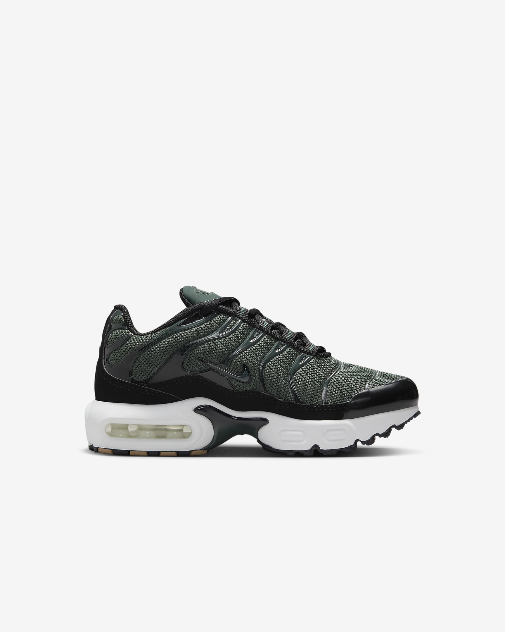 Nike Air Max Plus Schuh für jüngere Kinder - Vintage Green/Schwarz/Hemp/Vintage Green