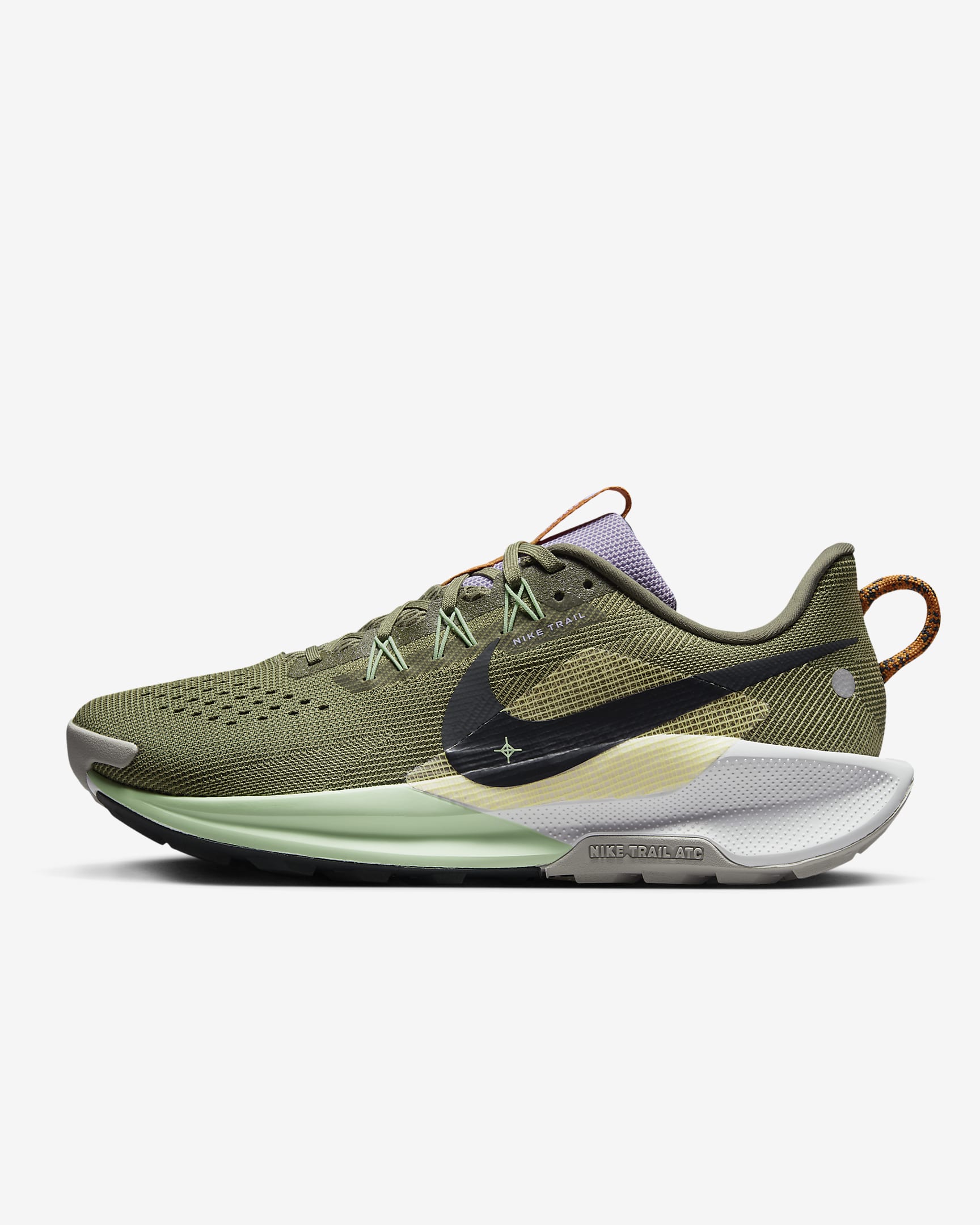 Sapatilhas de running para trilhos Nike Pegasus Trail 5 para homem - Medium Olive/Neutral Olive/Verde Vapor/Anthracite