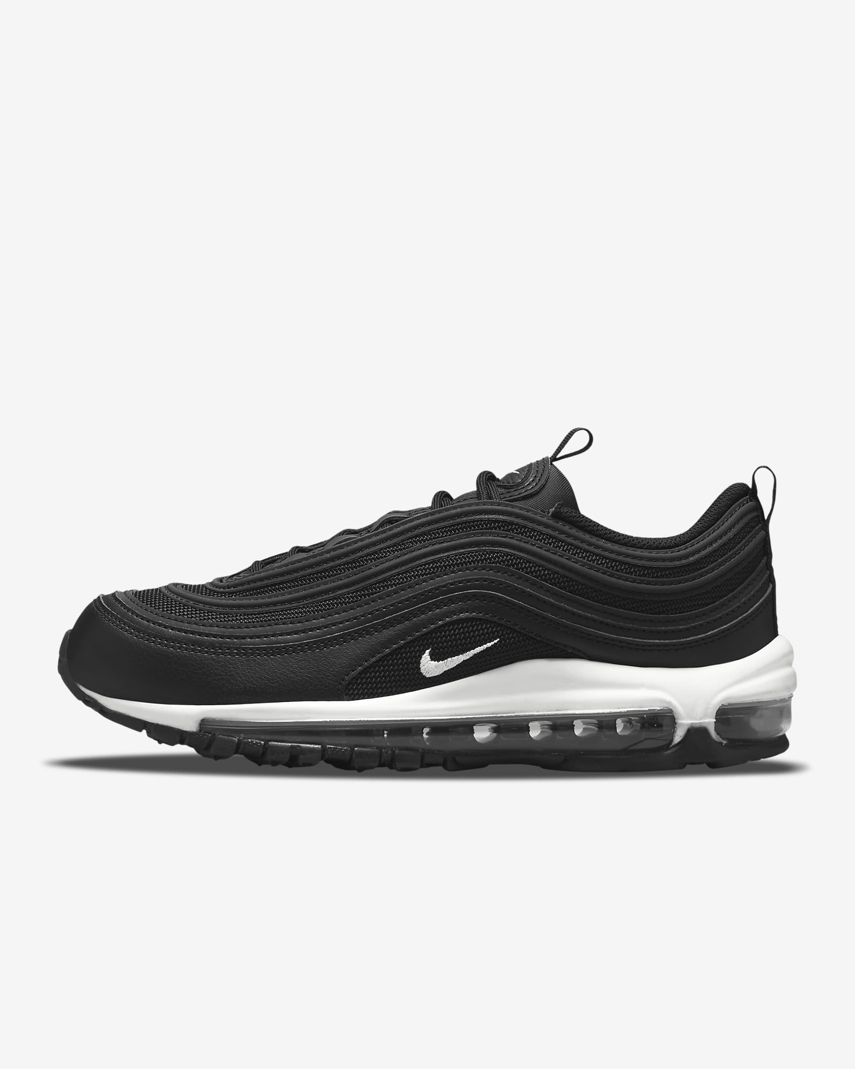 Nike Air Max 97 Women's Shoes - Black/Black/White