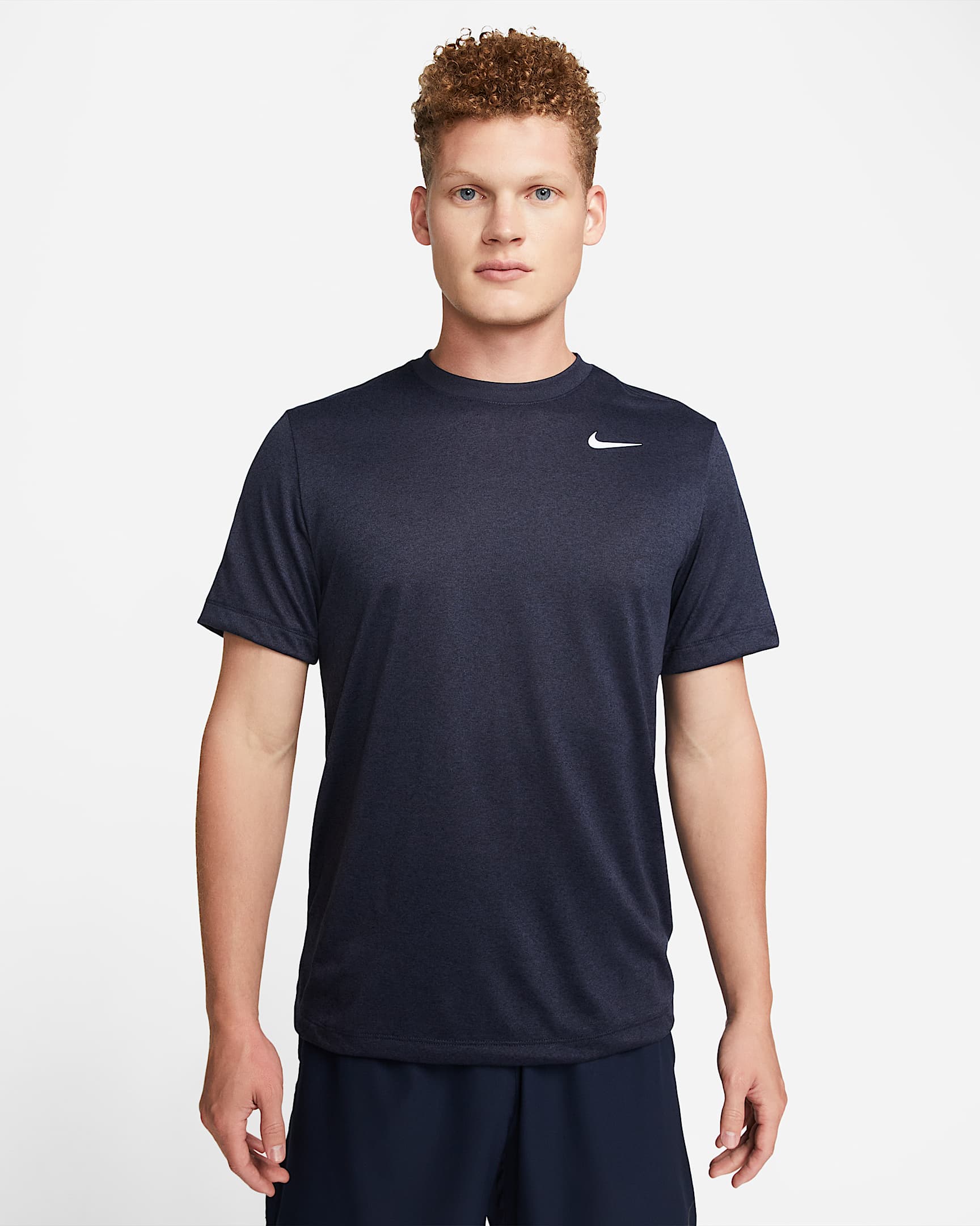 Playera de fitness Dri-FIT para hombre Nike Legend - Obsidiana/Negro/Blanco