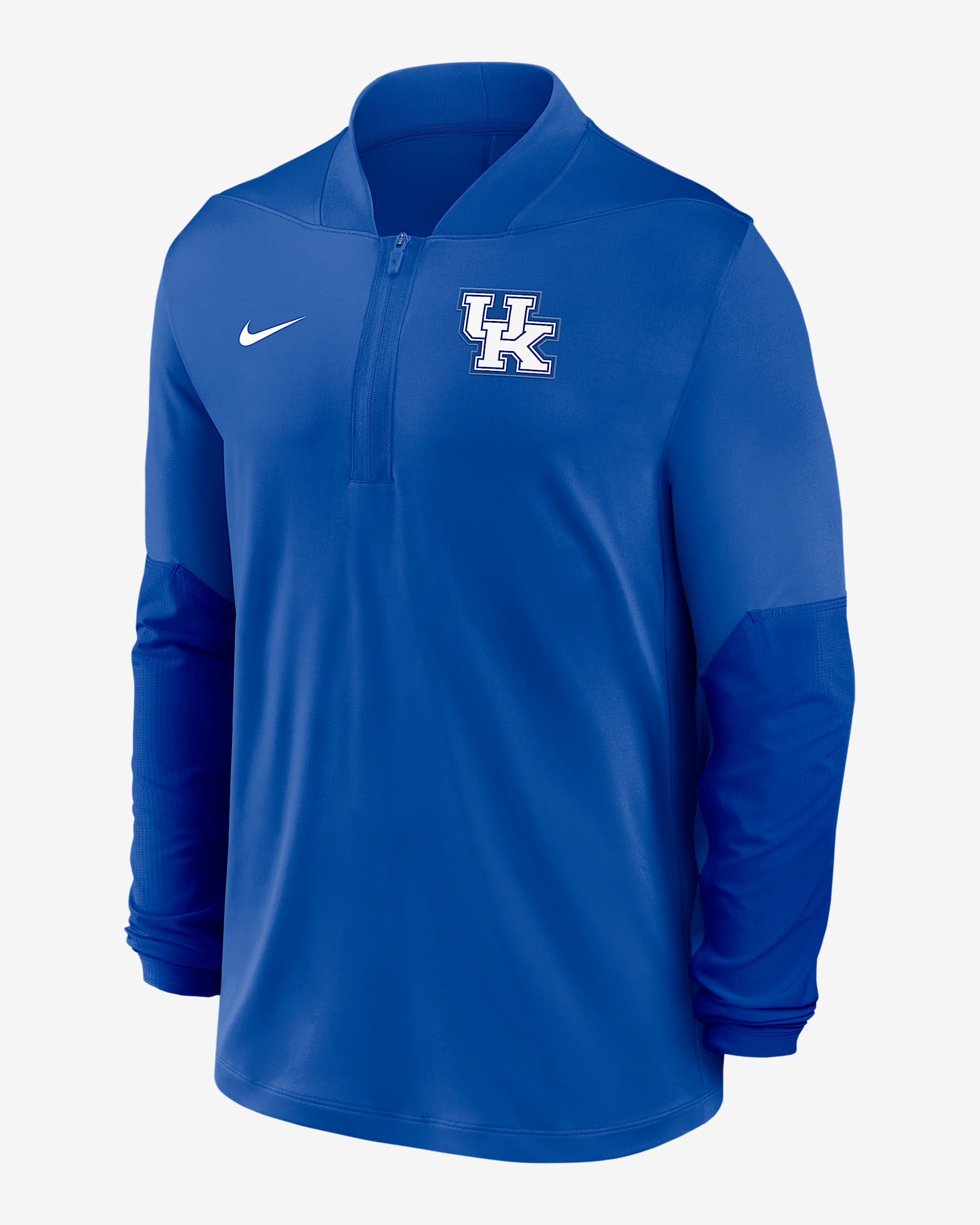 Chamarra universitaria Nike Dri-FIT de medio cierre para hombre Kentucky - Royal