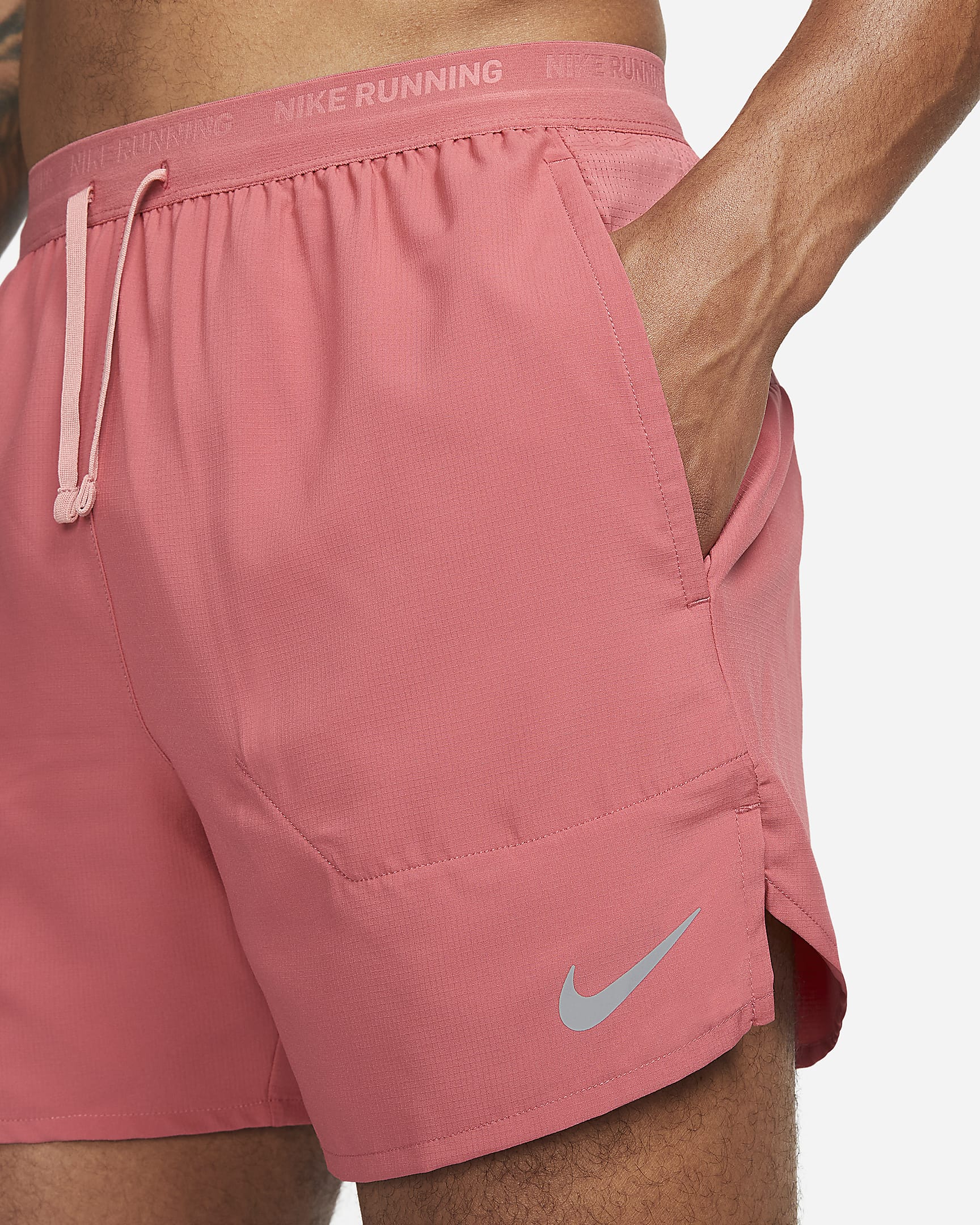 Nike Stride Men's DriFIT 5" BriefLined Running Shorts.