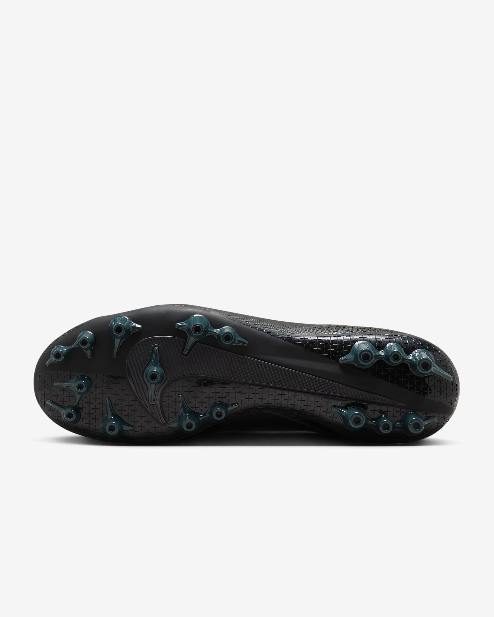 Chuteiras de futebol de cano alto AG Nike Mercurial Superfly 10 Academy - Preto/Deep Jungle/Preto