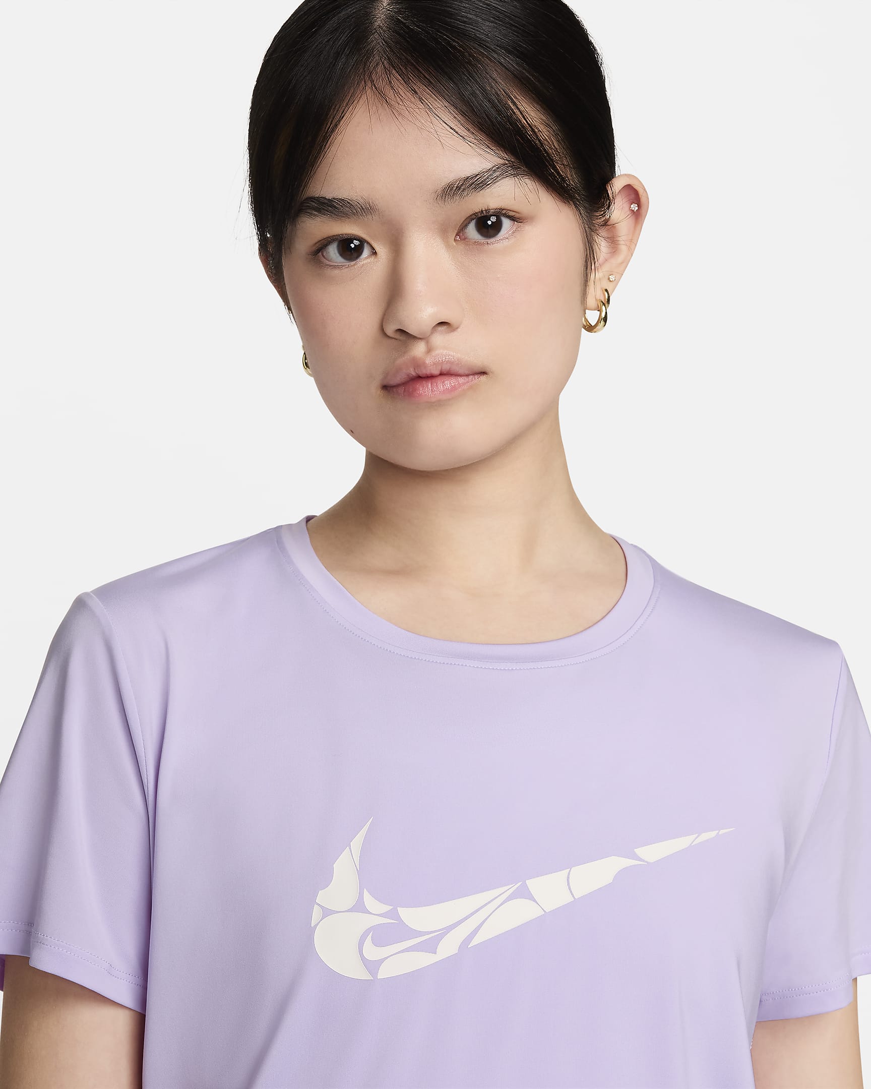 Nike One Swoosh Womens Dri Fit Short Sleeve Running Top Nike Id