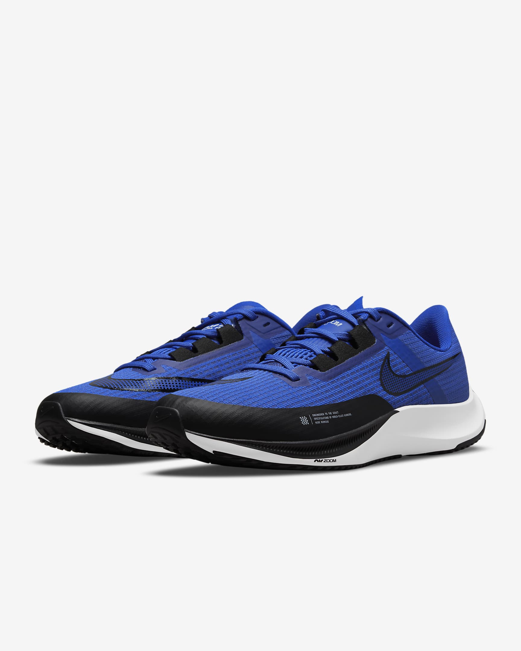 Nike Rival Fly 3 男款路跑競速鞋 - Hyper Royal/黑色/白色