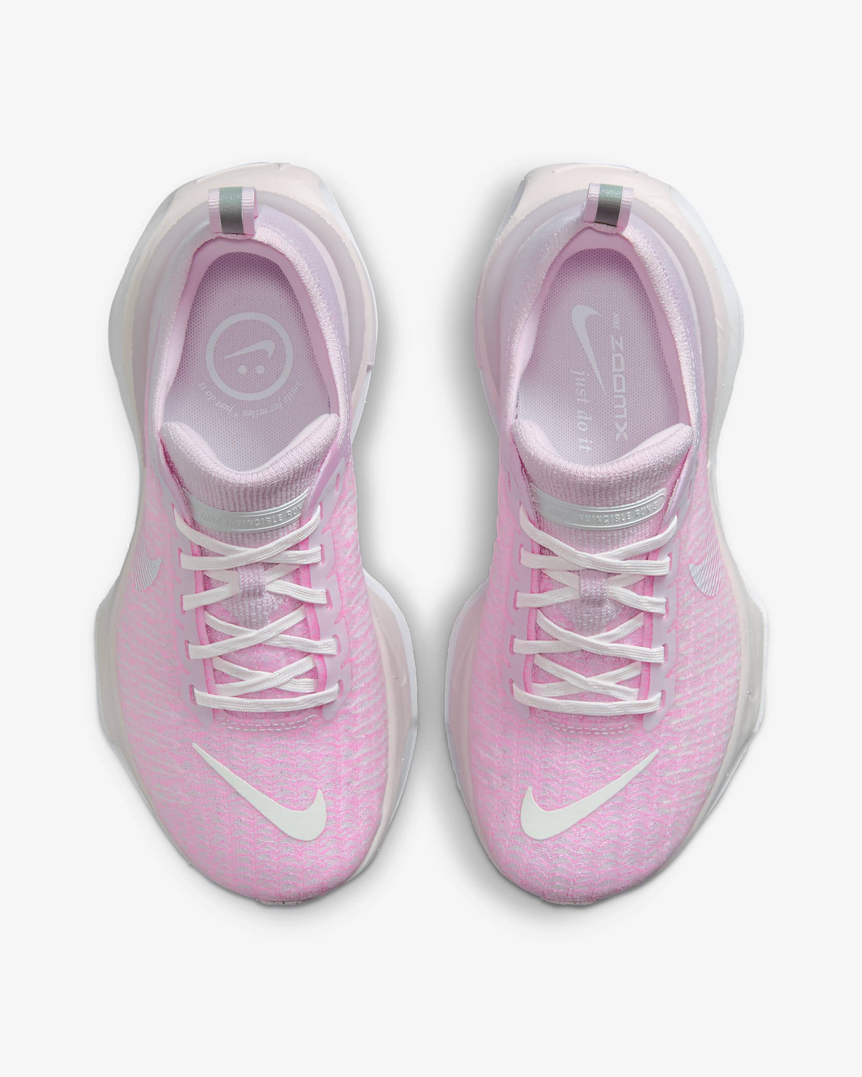 Nike Invincible 3 Women's Road Running Shoes (Extra Wide) - Pink Foam/Pearl Pink/Pink Glow/White