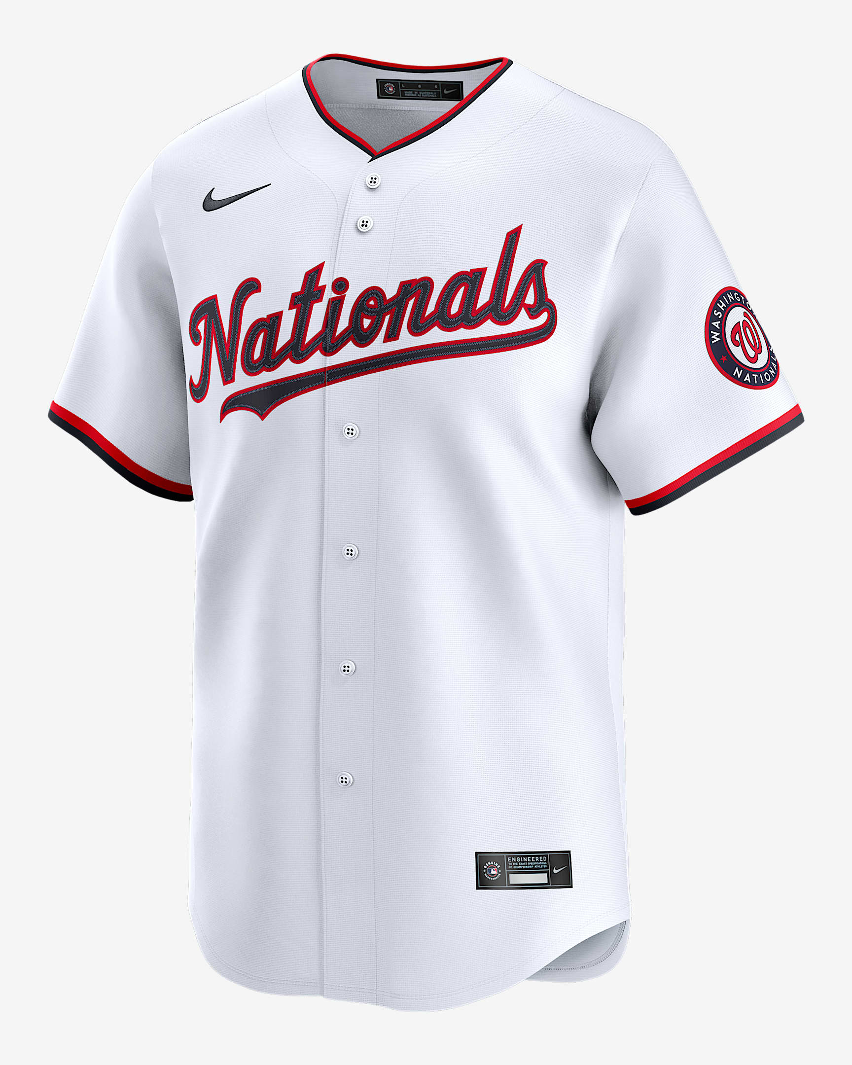 Dylan Crews Washington Nationals Men's Nike Dri-FIT ADV MLB Limited Jersey - White