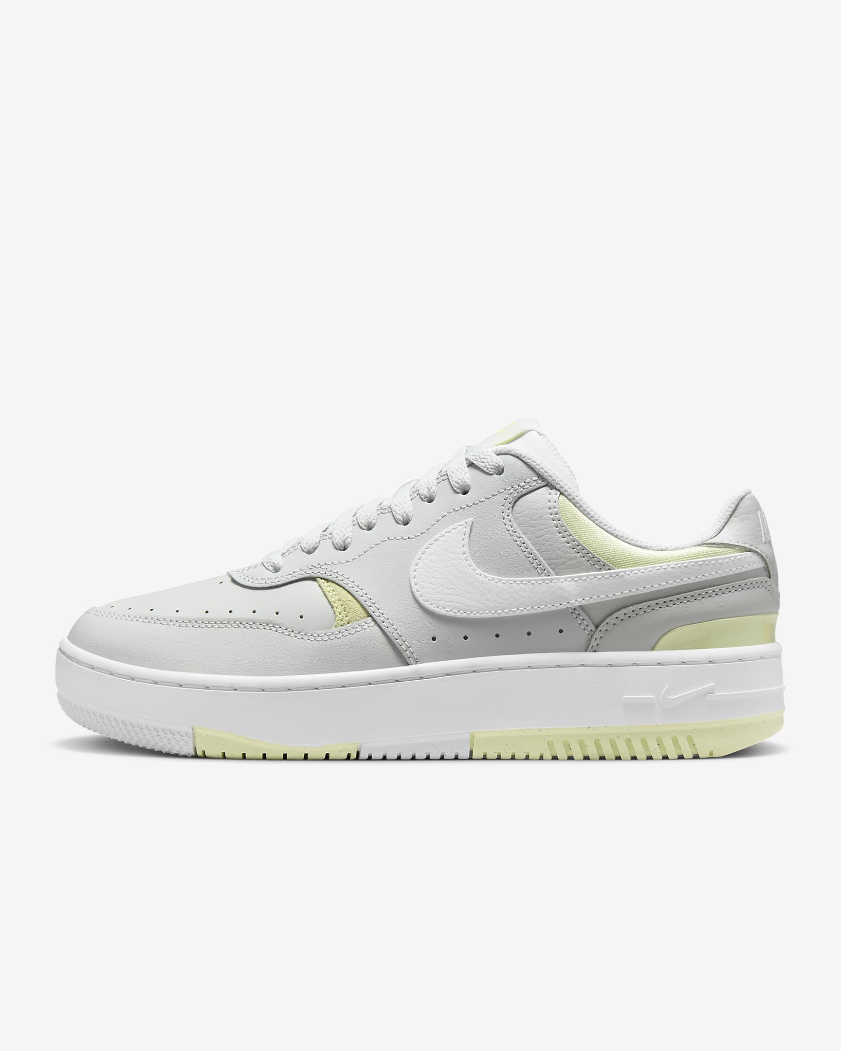 Nike Gamma Force Women's Shoes - Light Silver/Life Lime/White