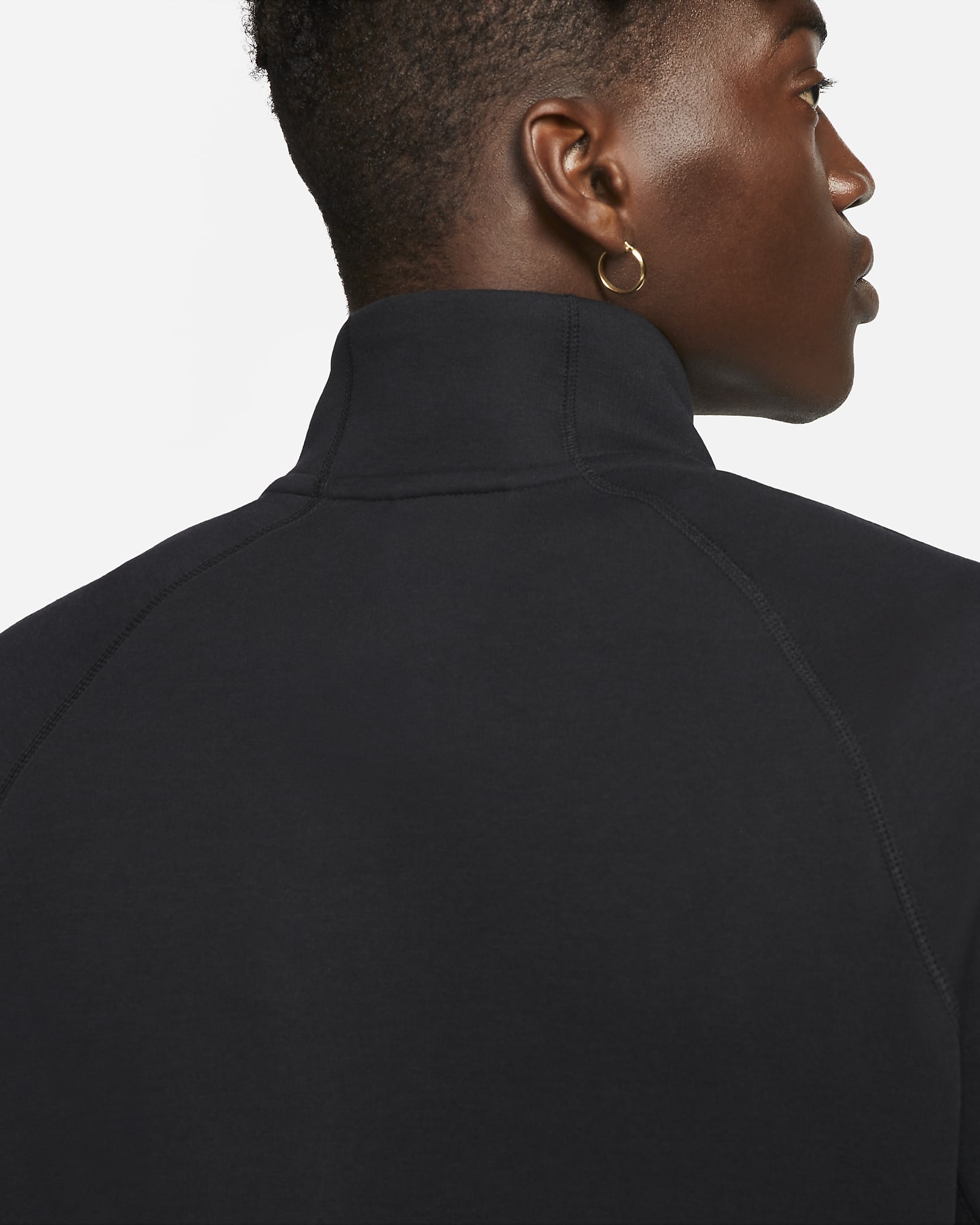 Nike Sportswear Tech Fleece Men's 1/2-Zip Sweatshirt - Black/Black