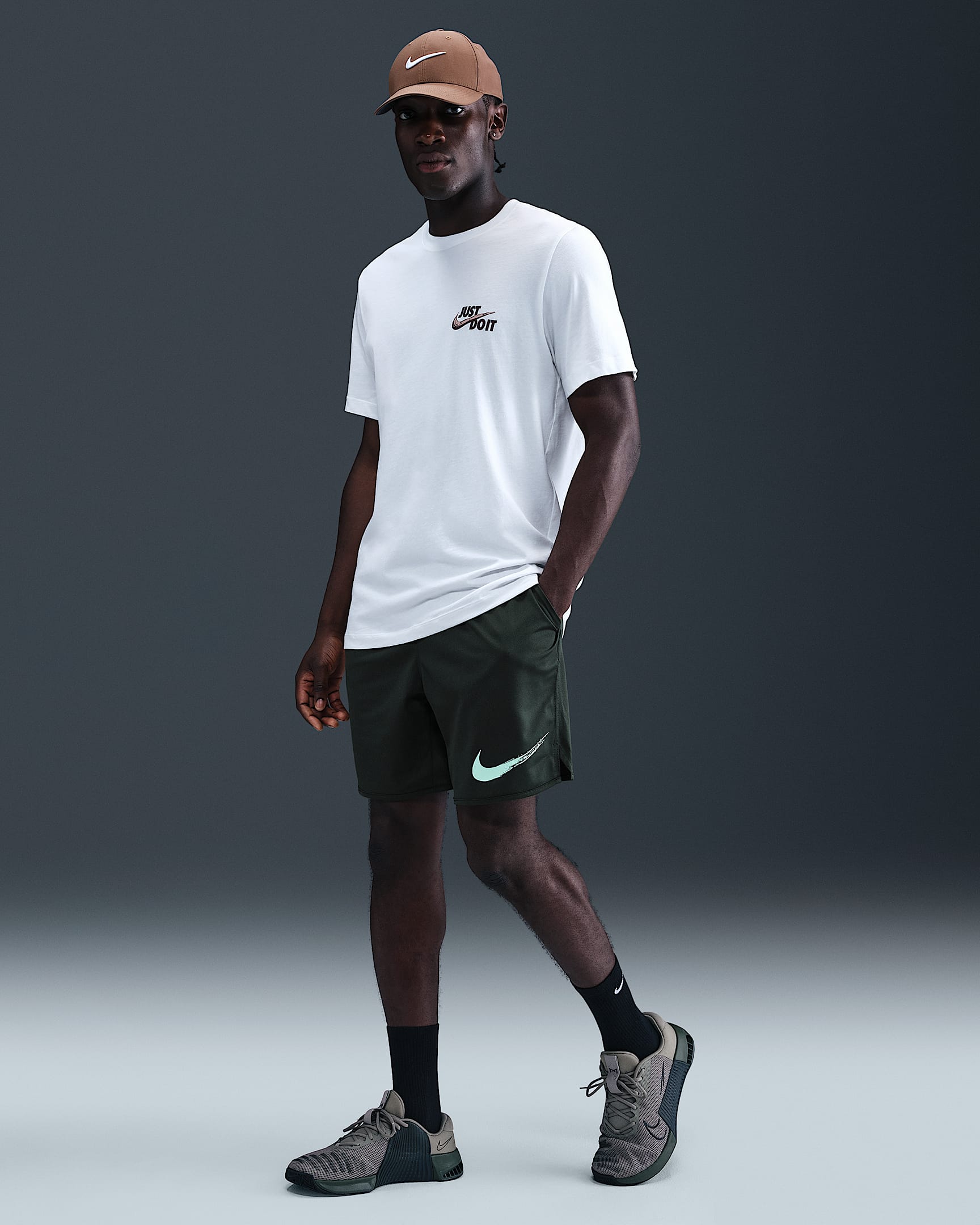 Nike Totality Men's Dri-FIT 18cm (approx.) Unlined Versatile Shorts - Seaweed/Mint Foam
