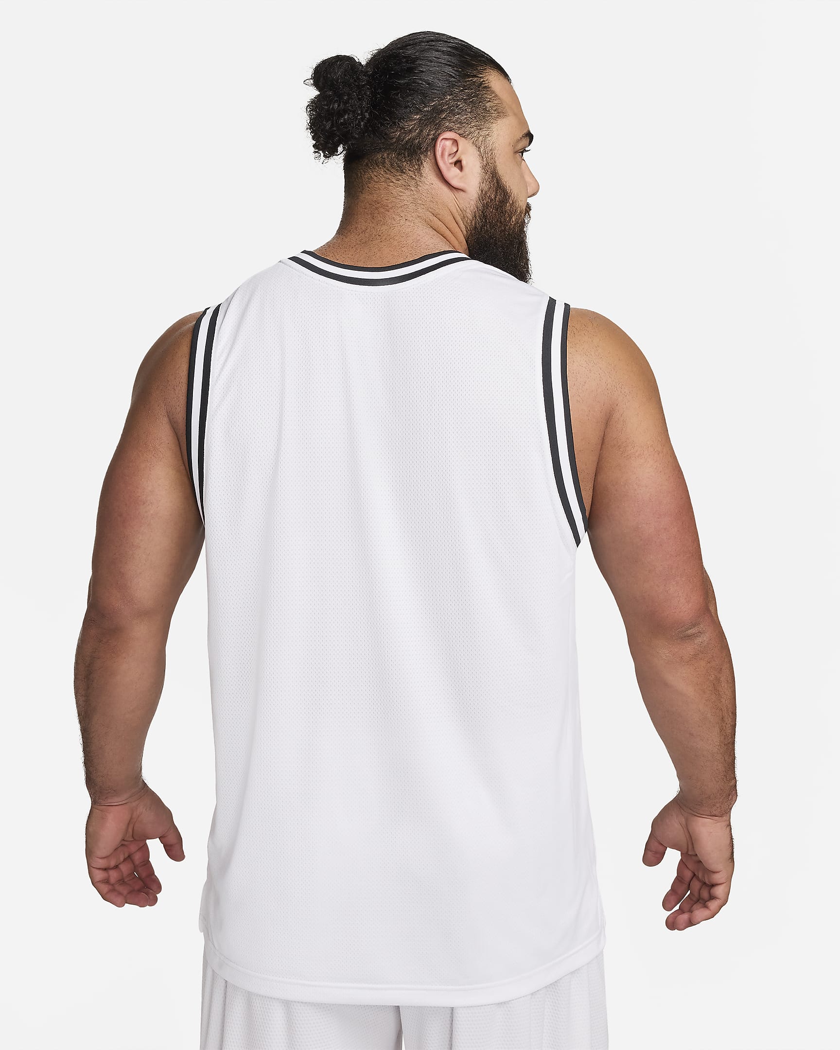 Maglia da basket Dri-FIT Nike DNA – Uomo - Bianco/Nero