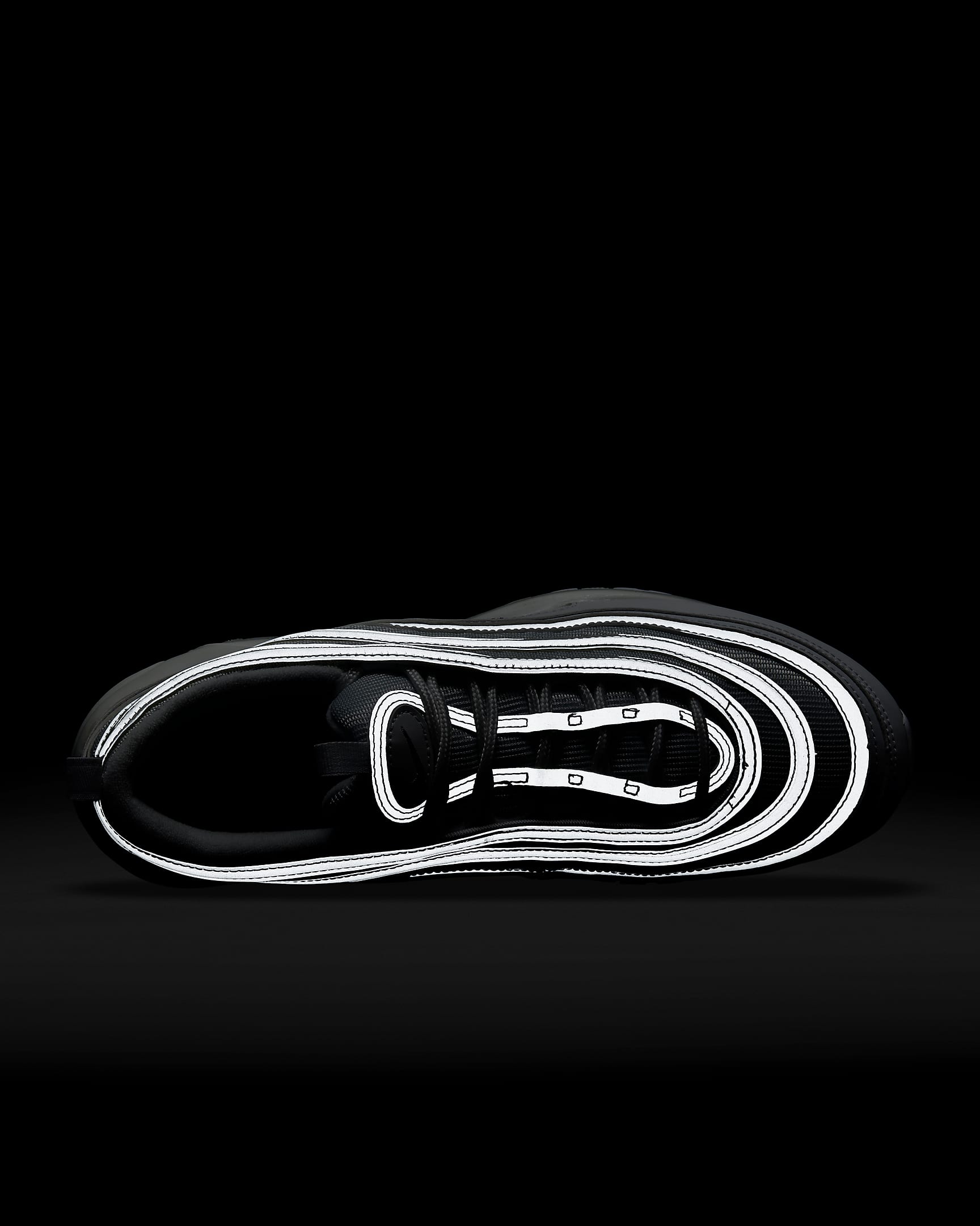 Sapatilhas Nike Air Max 97 para homem - Branco/Preto/Cinzento Wolf