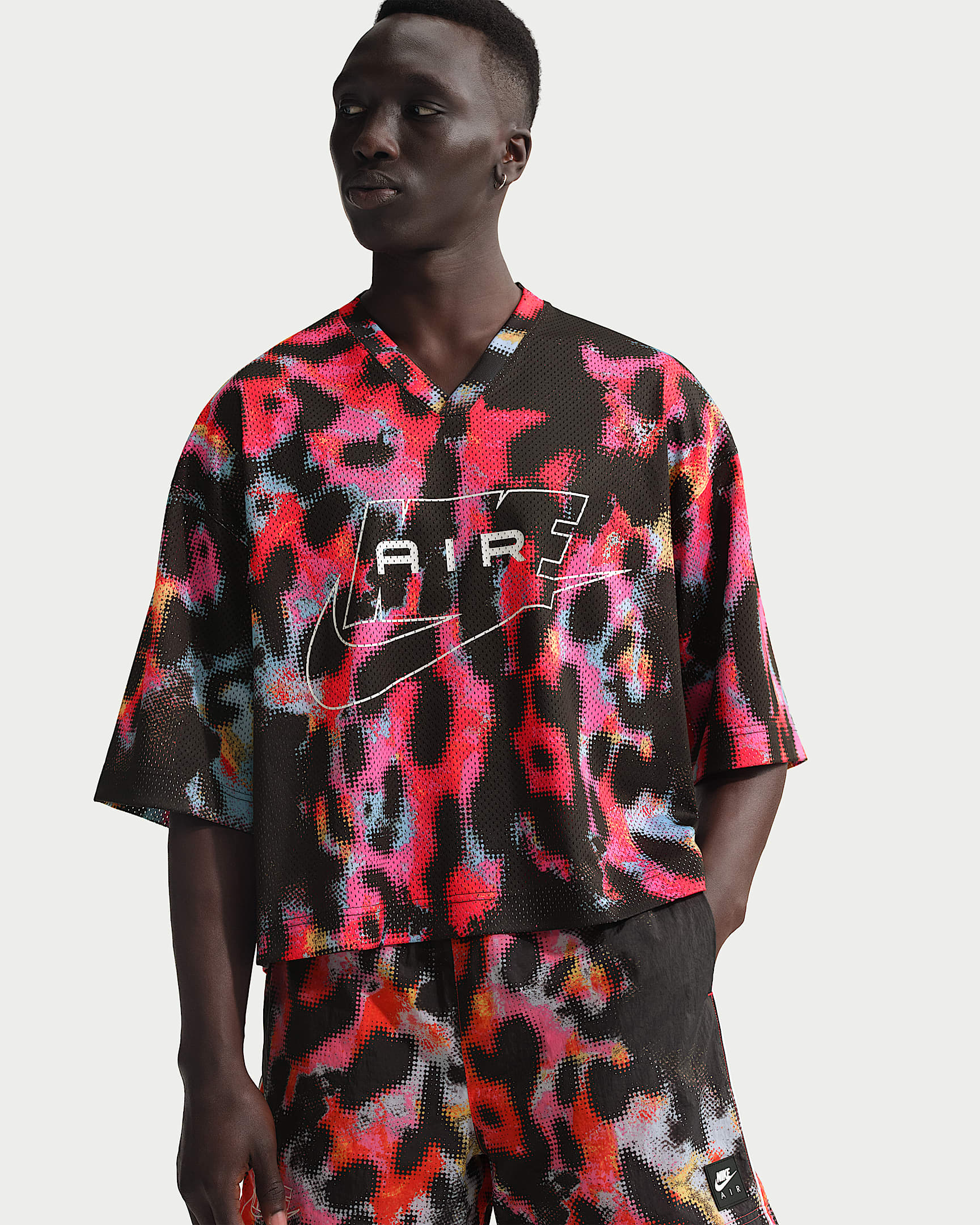 Jersey Nike Air para hombre - Carmesí claro