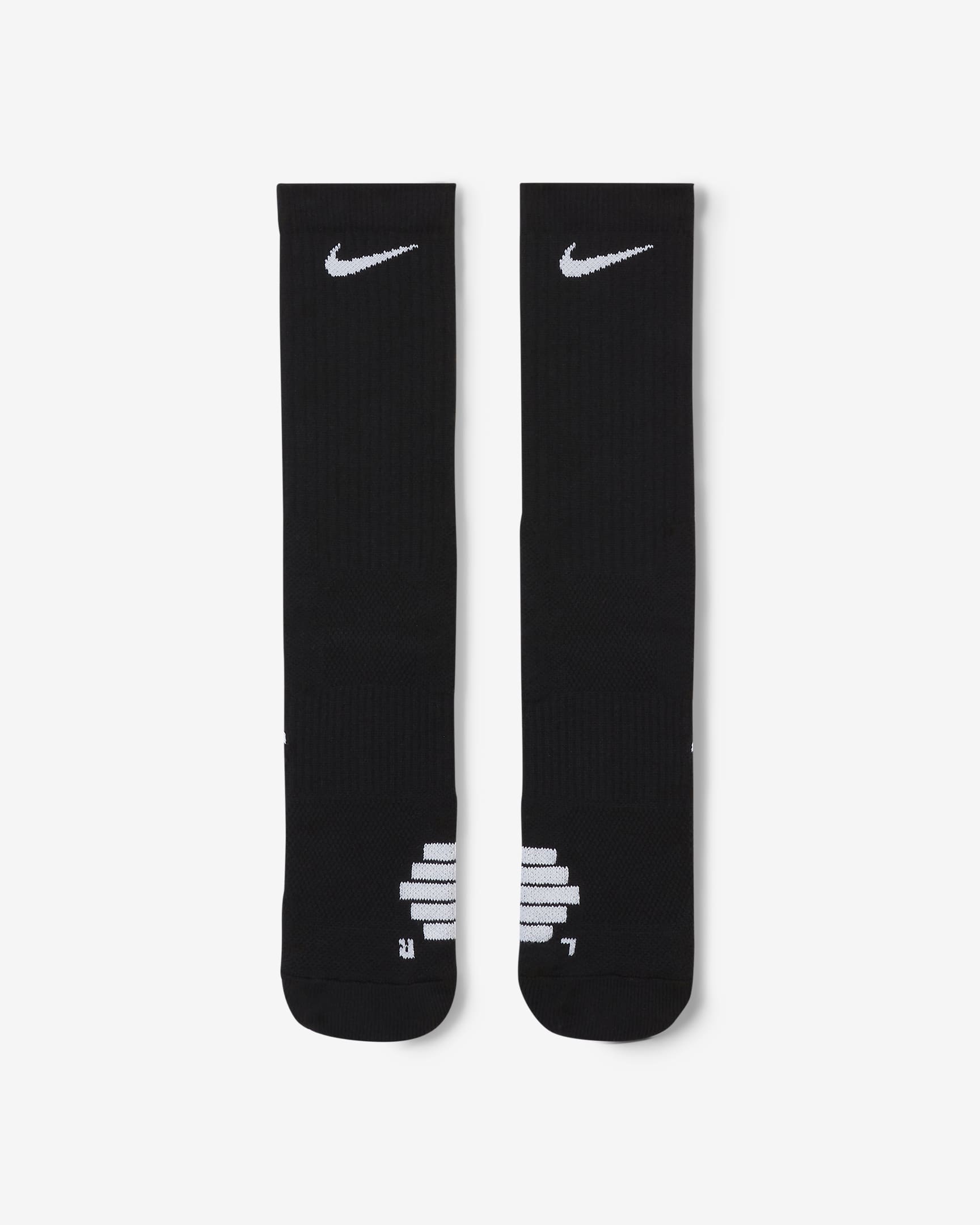 Basketbalové ponožky Nike Elite Crew - Černá/Bílá/Bílá